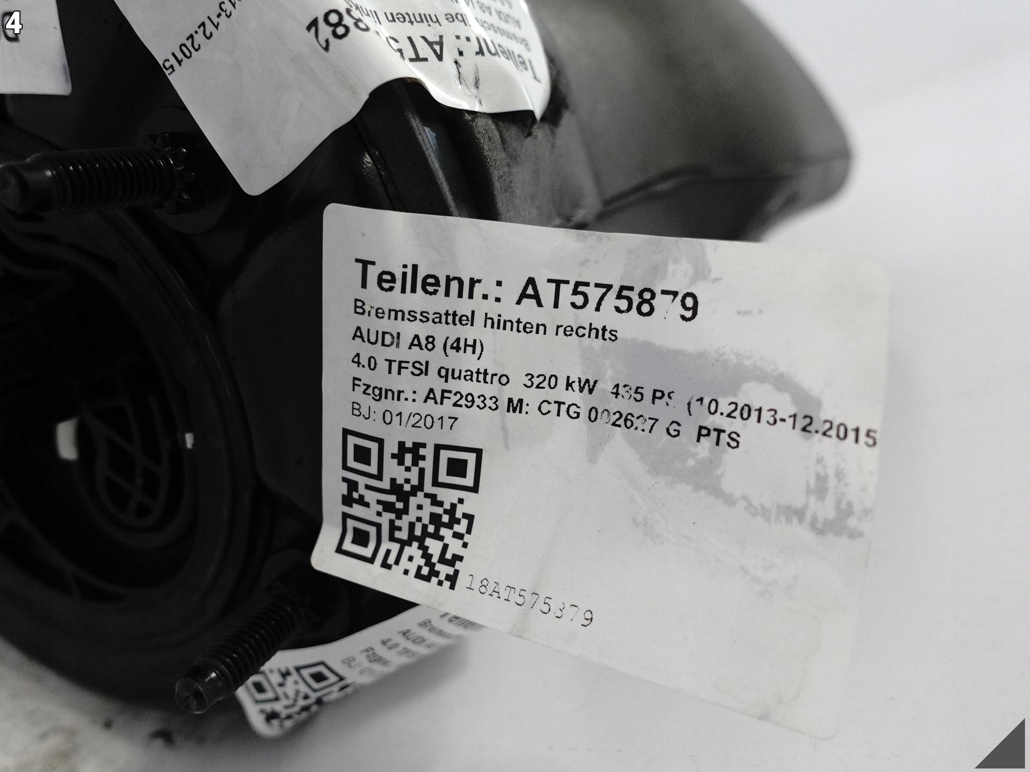 AUDI A8 S8 4H0 D4 ZAWIESZENIE PNEUMATYCZNE AMORTYZATOR LEWY TYŁ *110KM* AUDI A8 S8 4H0 D4 ZAWIESZENIE PNEUMATYCZNE AMORTYZATOR LEWY TYŁ *110KM* - obrazek 5