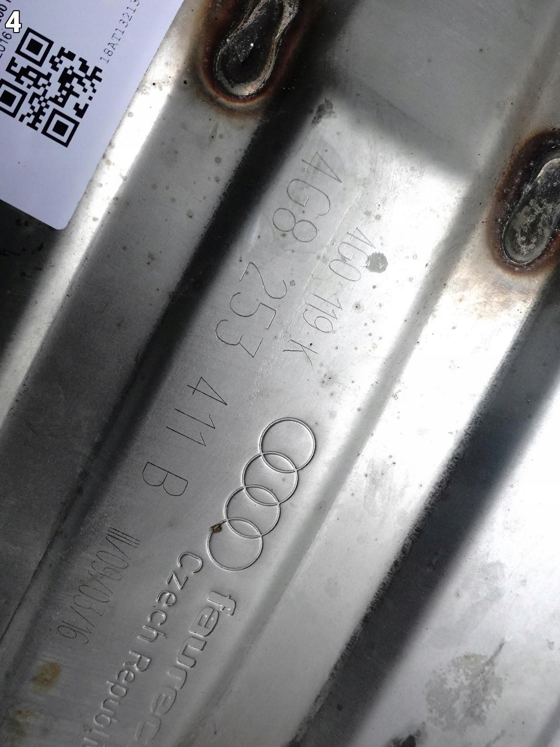 AUDI RS7 4G8 C7 LIFT 15-18 RURA WYDECH TŁUMIK LEWY TYŁ 4.0 TFSI 78 KM AUDI RS7 4G8 C7 LIFT 15-18 RURA WYDECH TŁUMIK LEWY TYŁ 4.0 TFSI 78 KM - obrazek 5