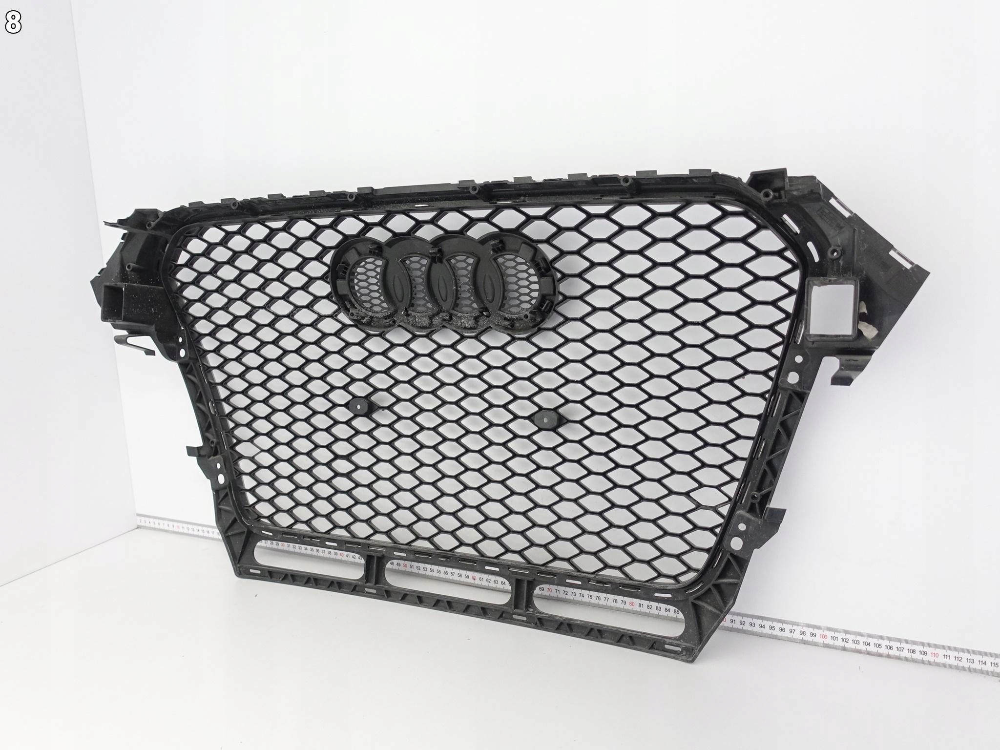 AUDI RS4 8K0 B8 LIFT 12-15 GRILL ATRAPA KRATKA W ZDERZAK AUDI RS4 8K0 B8 LIFT 12-15 GRILL ATRAPA KRATKA W ZDERZAK - obrazek 9