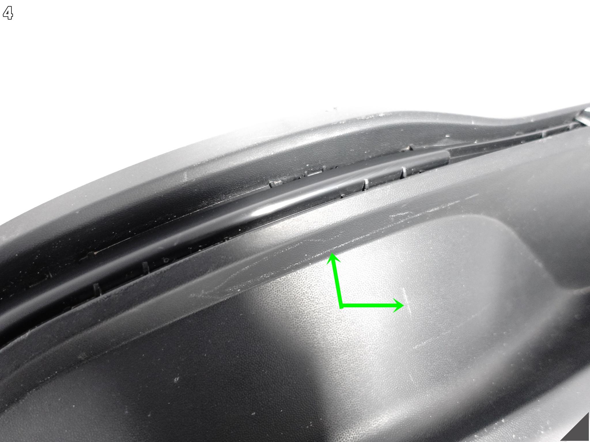 VW GOLF 8 VIII 5H0 5H6 LIFT 24- DYFUZOR SPOILER DOKŁADKA W ZDERZAK TYŁ VW GOLF 8 VIII 5H0 5H6 LIFT 24- DYFUZOR SPOILER DOKŁADKA W ZDERZAK TYŁ - obrazek 5