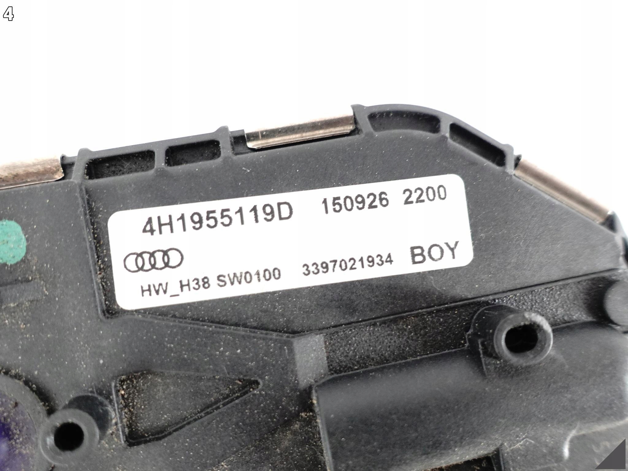 AUDI A8 S8 4H0 D4 13-17 MECHANIZM WYCIERACZEK PRZEDNICH SILNICZEK RAMIĘ AUDI A8 S8 4H0 D4 13-17 MECHANIZM WYCIERACZEK PRZEDNICH SILNICZEK RAMIĘ - obrazek 5
