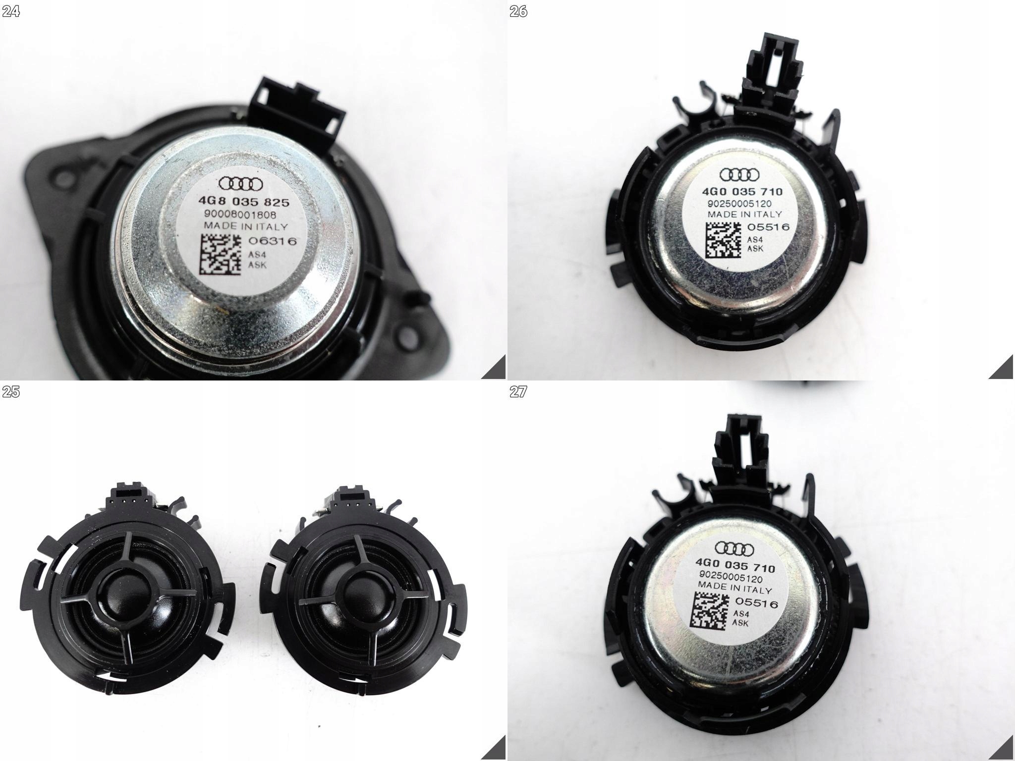 AUDI RS7 S7 A7 4G8 C7 10-18 LIFT ZESTAW GŁOŚNIKÓW WZMACNIACZ BANG & OLUFSEN AUDI RS7 S7 A7 4G8 C7 10-18 LIFT ZESTAW GŁOŚNIKÓW WZMACNIACZ BANG & OLUFSEN - obrazek 10
