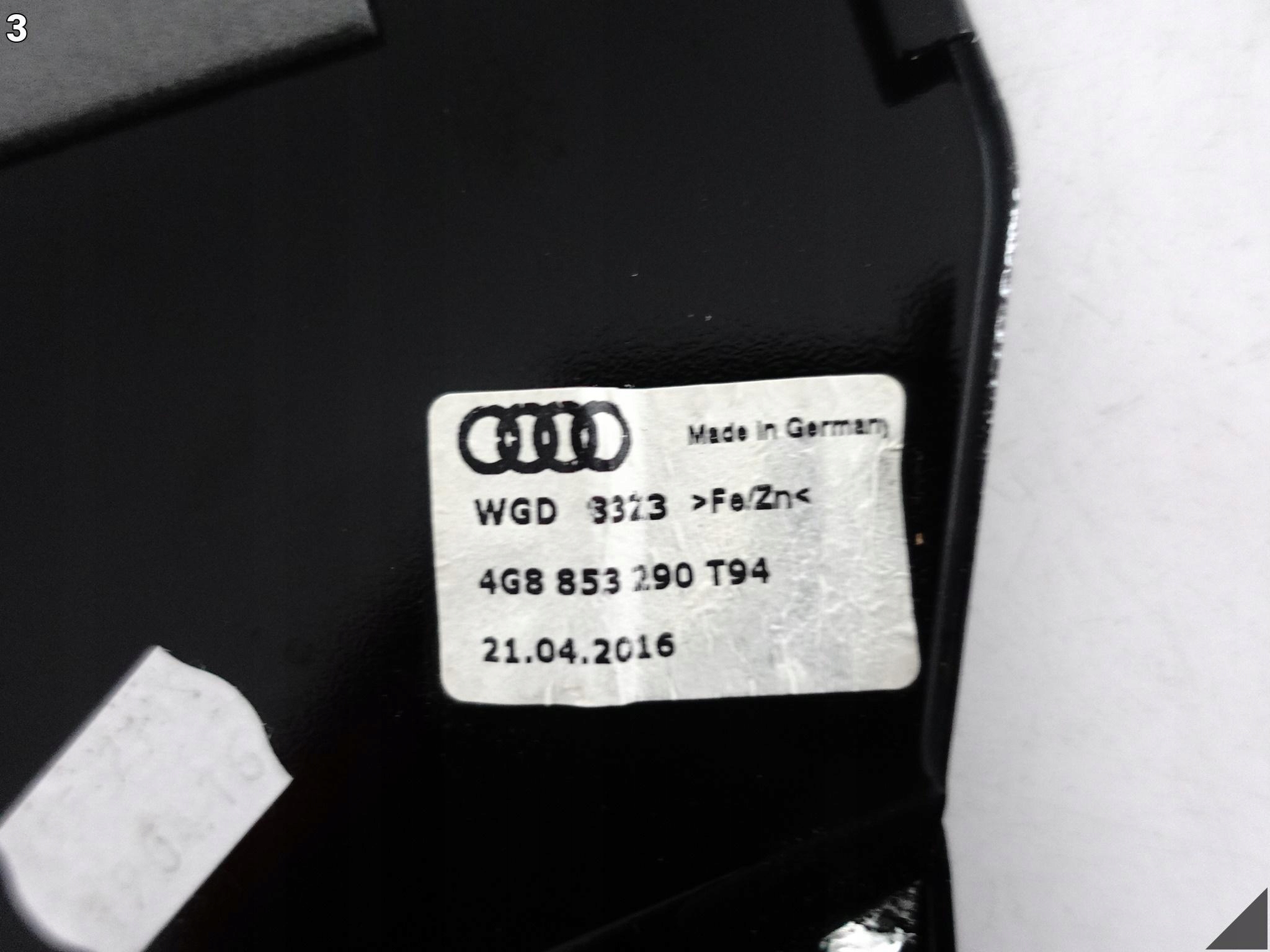 AUDI RS7 S7 A7 10-18 LIFT LISTWA OSŁONA POSZYCIE SŁUPEK B PRAWA T94 340 KM AUDI RS7 S7 A7 10-18 LIFT LISTWA OSŁONA POSZYCIE SŁUPEK B PRAWA T94 340 KM - obrazek 4