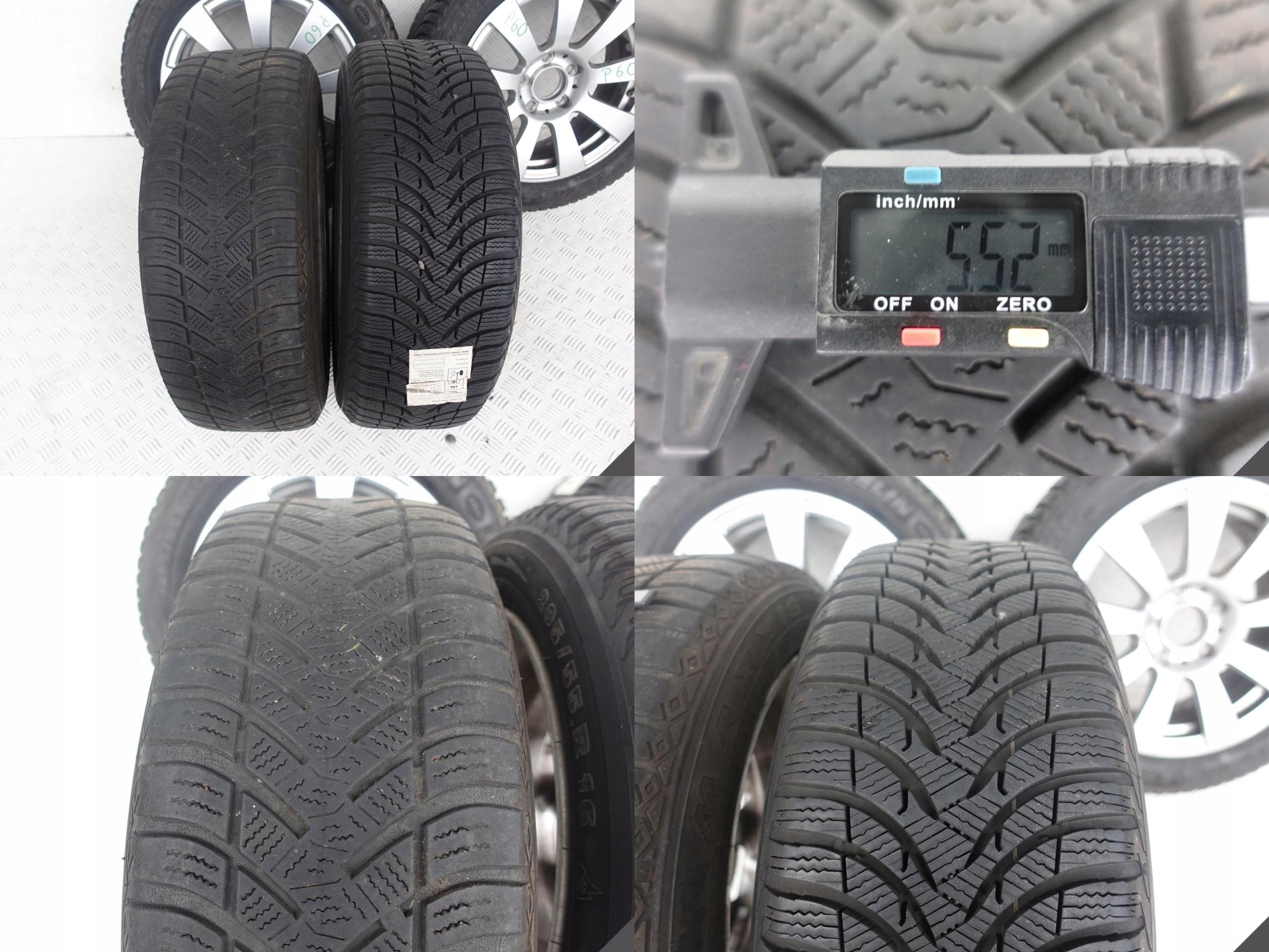MERCEDES E W212 7X16 ET38 5X112 205/55 R16 8MM MERCEDES E W212 7X16 ET38 5X112 205/55 R16 8MM - obrazek 10