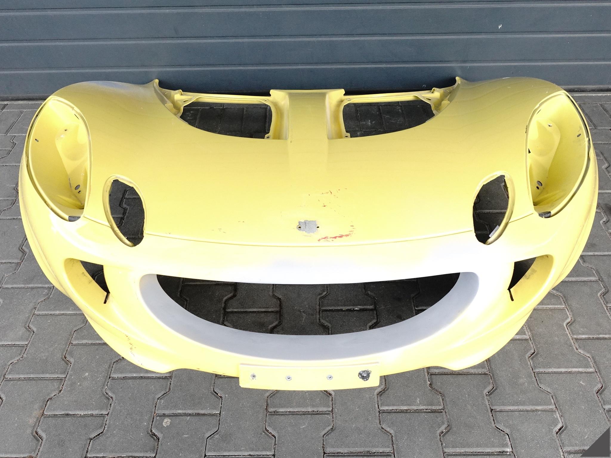 LOTUS ELISE EXIGE S2 MASKA ZDERZAK BUMPER FRONTCLAM CALMSHELL CLAM PRZÓD LOTUS ELISE EXIGE S2 MASKA ZDERZAK BUMPER FRONTCLAM CALMSHELL CLAM PRZÓD