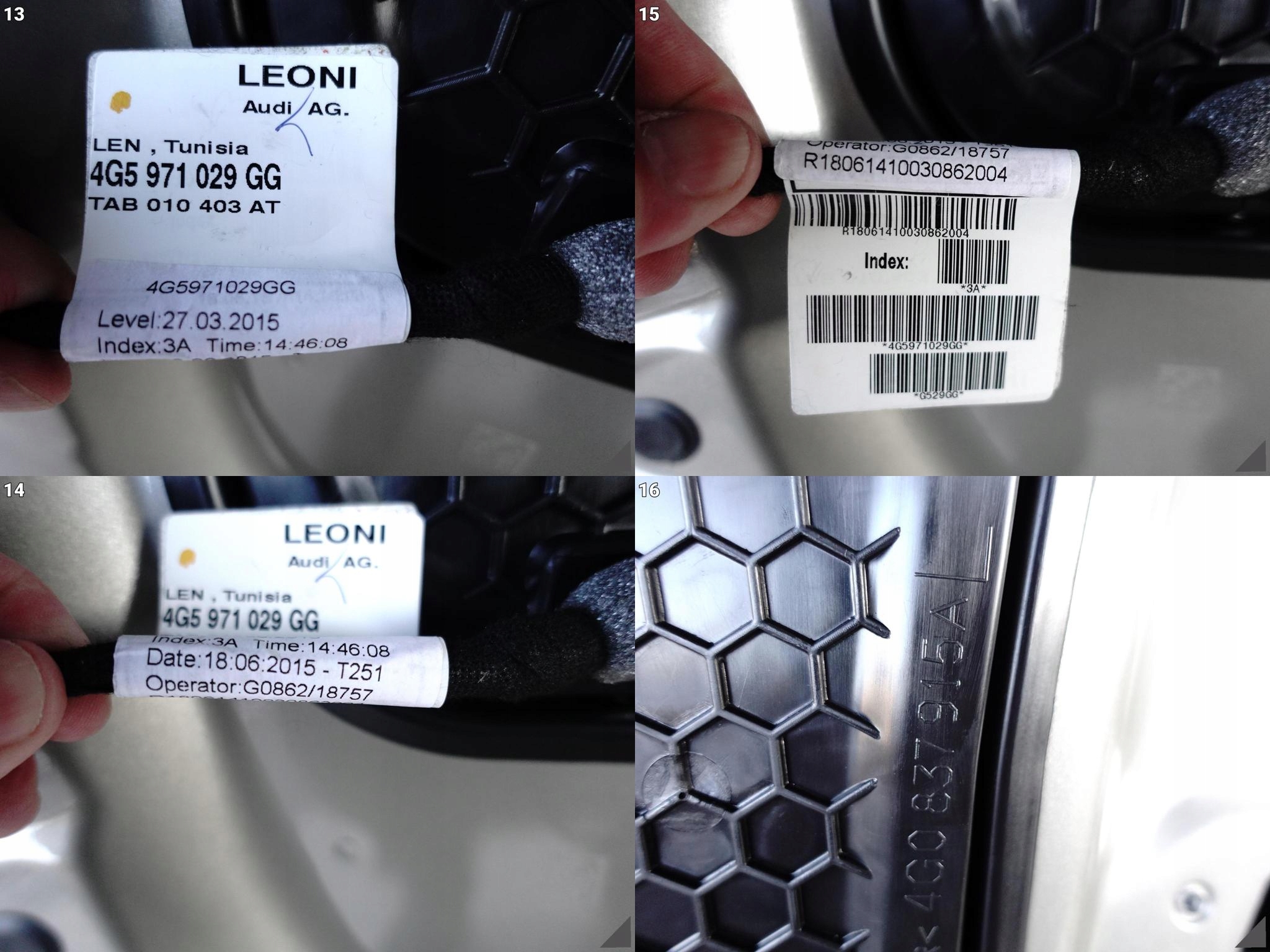 AUDI A6 S6 RS6 C7 4G0 11-18 LIFT DRZWI+SZYBA LEWE PRZÓD DEMONTAŻ KOLOR:N3N3 AUDI A6 S6 RS6 C7 4G0 11-18 LIFT DRZWI+SZYBA LEWE PRZÓD DEMONTAŻ KOLOR:N3N3 - obrazek 11