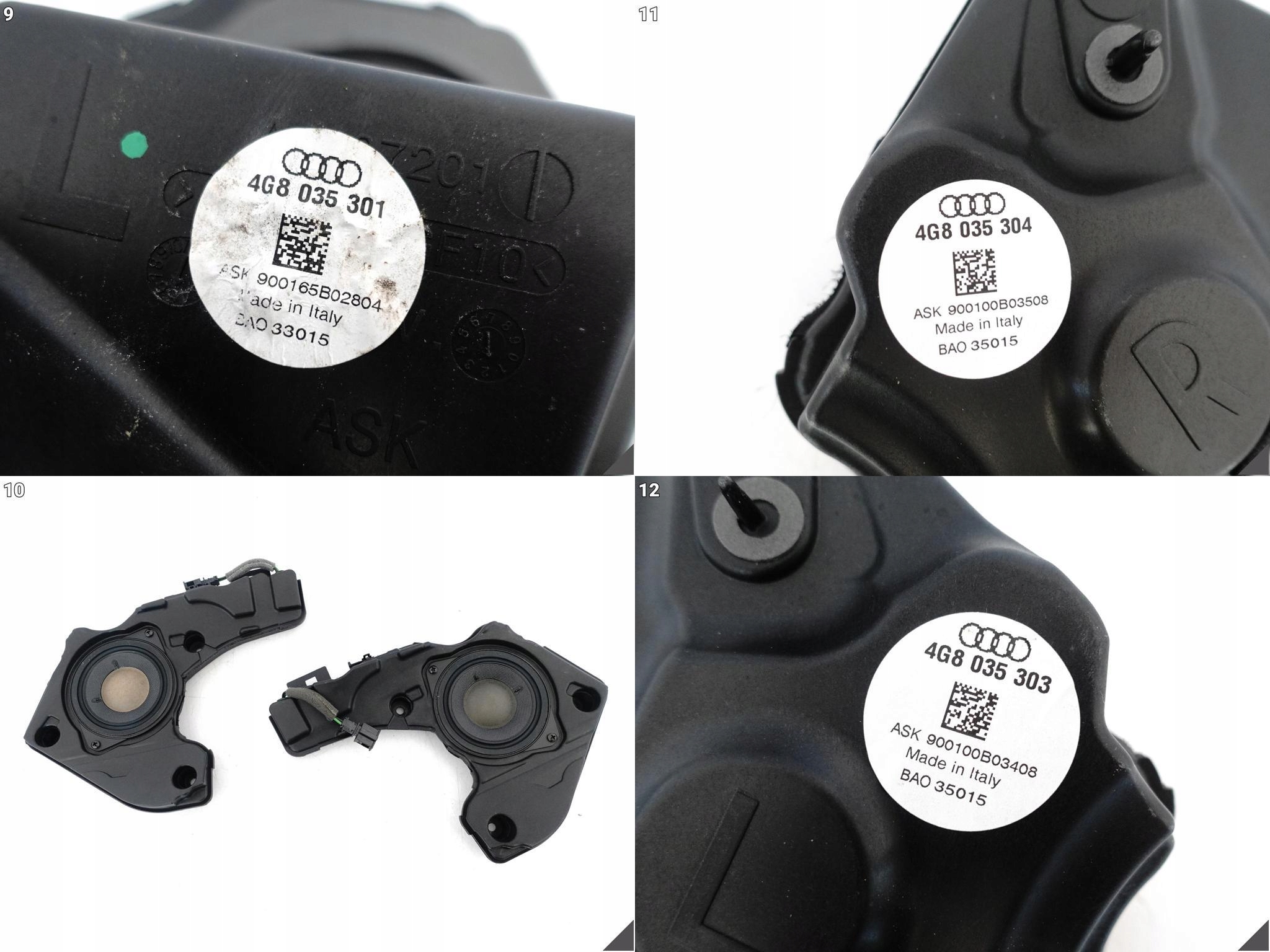 AUDI RS7 S7 A7 4G8 C7 10-18 LIFT ZESTAW GŁOŚNIKÓW WZMACNIACZ BANG & OLUFSEN AUDI RS7 S7 A7 4G8 C7 10-18 LIFT ZESTAW GŁOŚNIKÓW WZMACNIACZ BANG & OLUFSEN - obrazek 7