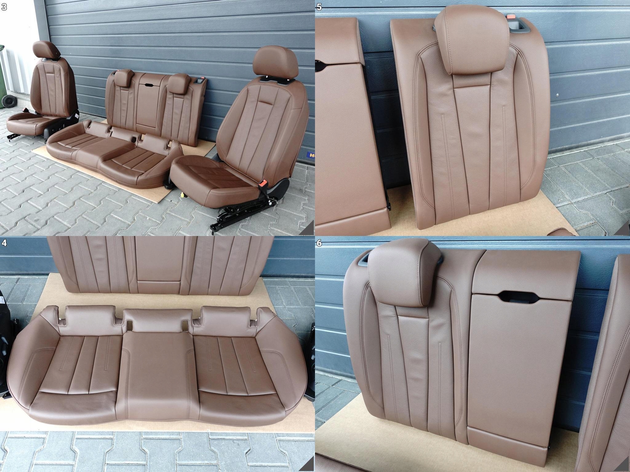 AUDI A5 S-LINE 8W6 8W8 F5 B9 SPORTBACK 16- KOMPLET FOTELI NUGATBRAUN UK AUDI A5 S-LINE 8W6 8W8 F5 B9 SPORTBACK 16- KOMPLET FOTELI NUGATBRAUN UK - obrazek 4