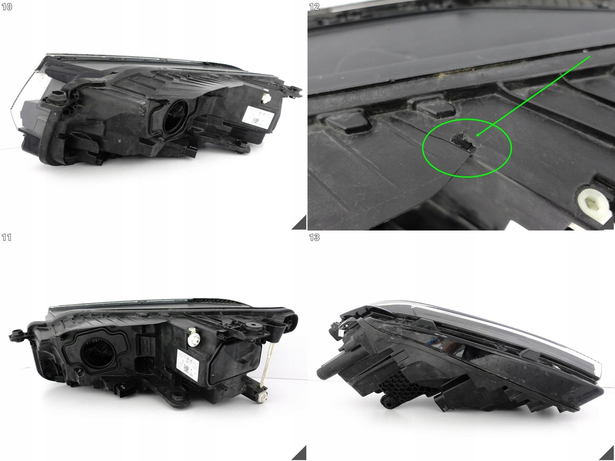 VW TOUAREG 3 III 760 761 CR7 18- LAMPA FULL LED PRAWA PRZÓD EUROPA*036B* VW TOUAREG 3 III 760 761 CR7 18- LAMPA FULL LED PRAWA PRZÓD EUROPA*036B* - obrazek 11