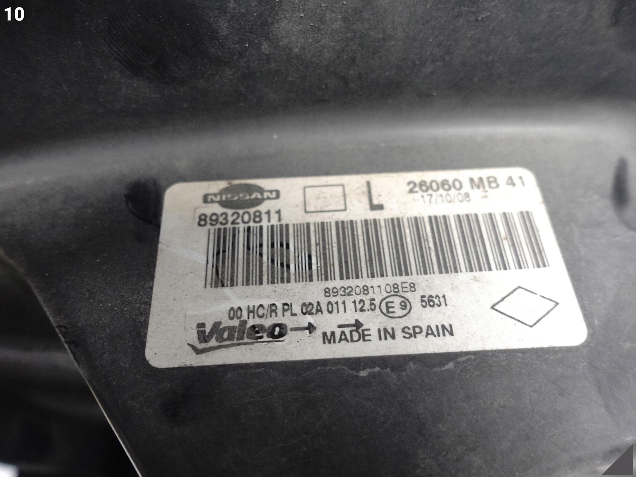 NISSAN CABSTAR RENAULT MAXITY 07-14 LAMPA ZWYKŁA/HALOGEN LEWA PRZÓD EU NISSAN CABSTAR RENAULT MAXITY 07-14 LAMPA ZWYKŁA/HALOGEN LEWA PRZÓD EU - obrazek 11