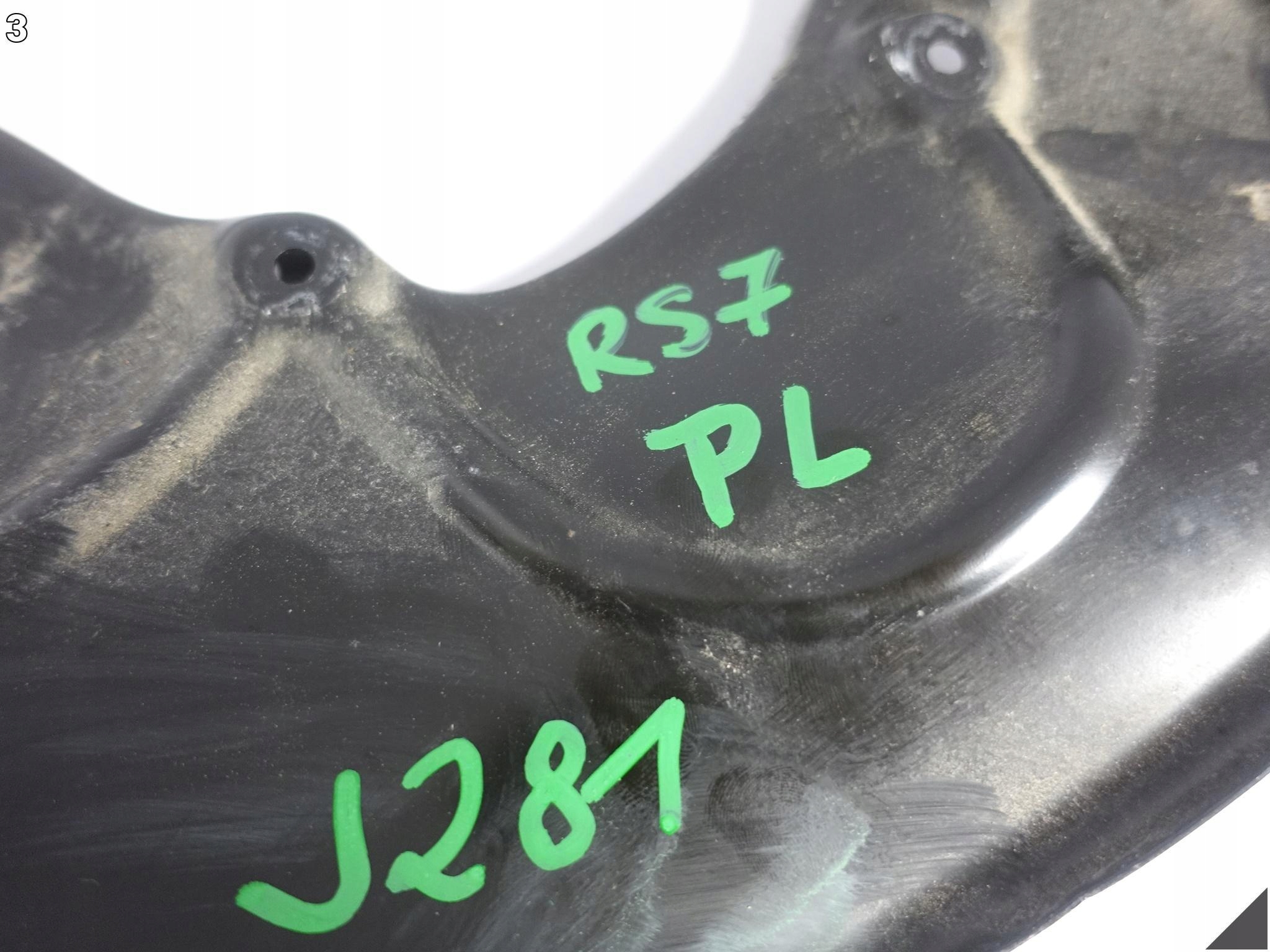 AUDI RS7 S7 4G8 RS6 S6 4G0 C7 OSŁONA TARCZY HAMULCOWEJ LEWA PRZÓD CERAMIKA AUDI RS7 S7 4G8 RS6 S6 4G0 C7 OSŁONA TARCZY HAMULCOWEJ LEWA PRZÓD CERAMIKA - obrazek 4