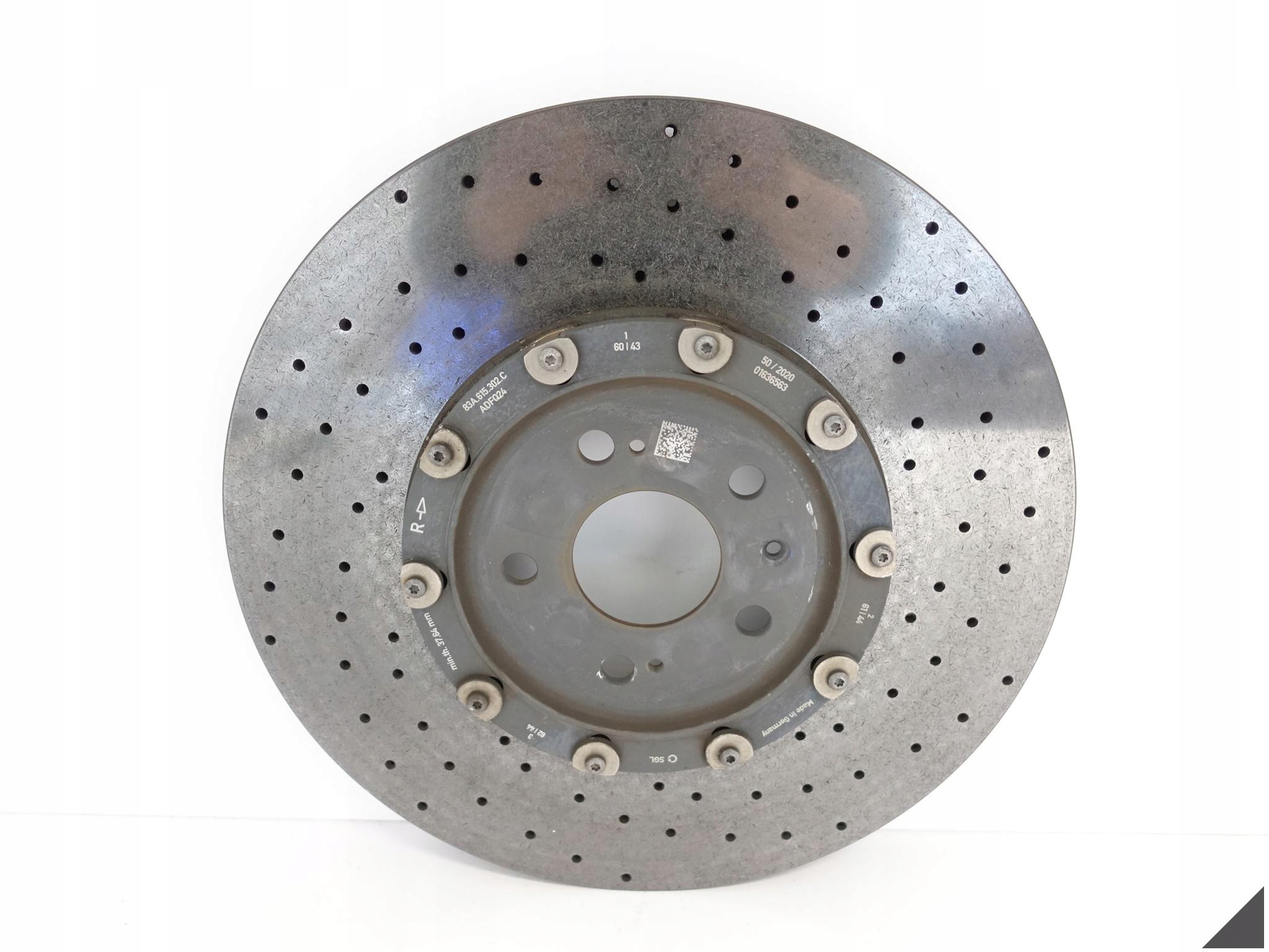 AUDI RSQ3 Q3 RS II 83A RS3 8Y0 TARCZA CERAMICZNA PRAWA PRZÓD 380X38 AUDI RSQ3 Q3 RS II 83A RS3 8Y0 TARCZA CERAMICZNA PRAWA PRZÓD 380X38