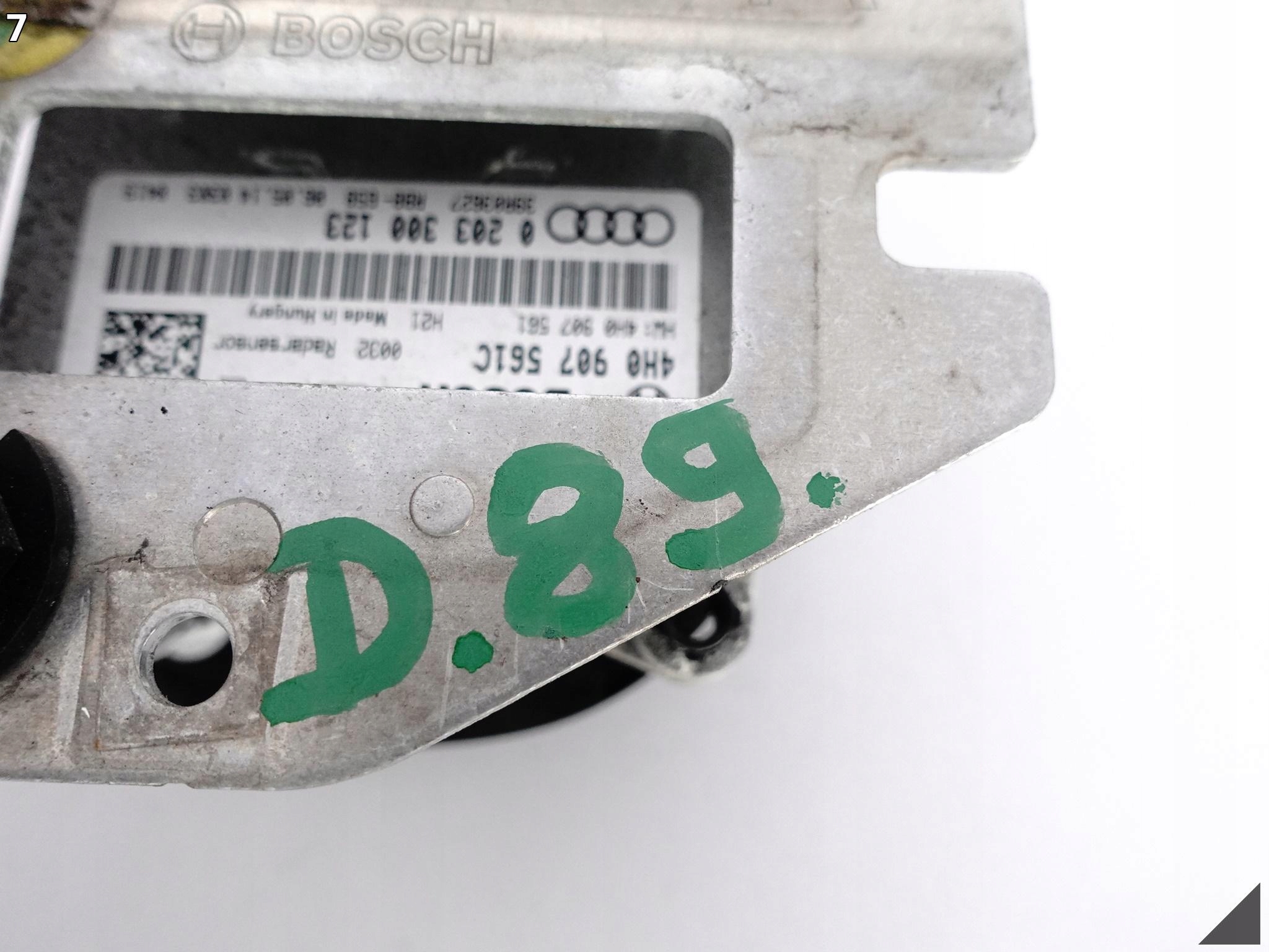 AUDI A8 S8 4H0 4HL D4 LIFT 13-17 CZUJNIK DISTRONIC RADAR SENSOR ACC PRAWY AUDI A8 S8 4H0 4HL D4 LIFT 13-17 CZUJNIK DISTRONIC RADAR SENSOR ACC PRAWY - obrazek 8