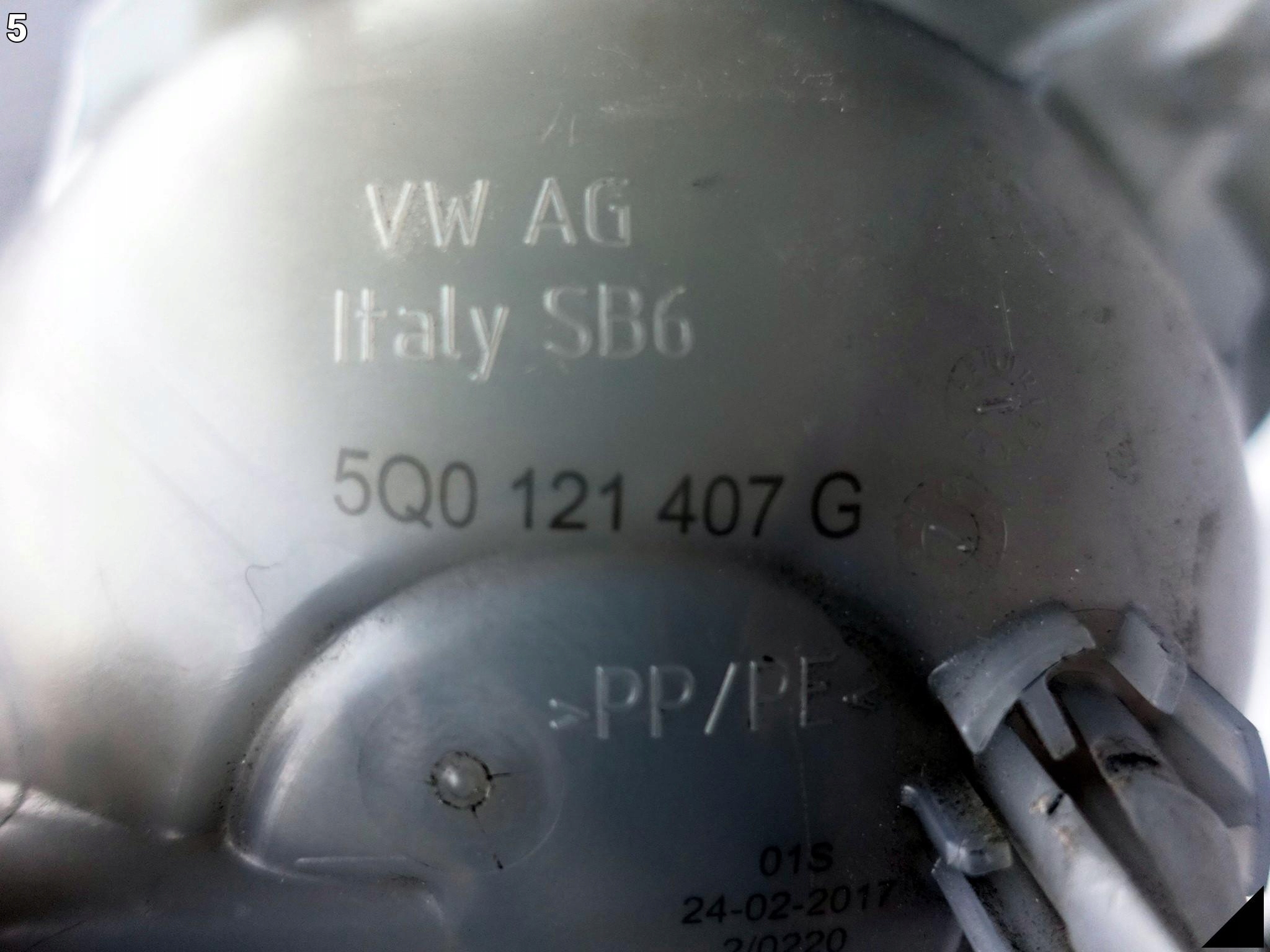 VW GOLF VII PASSAT SKODA FABIA KAROQ AUDI TT A3 Q3 ZBIORNICZEK WYRÓWNAWCZY VW GOLF VII PASSAT SKODA FABIA KAROQ AUDI TT A3 Q3 ZBIORNICZEK WYRÓWNAWCZY - obrazek 6