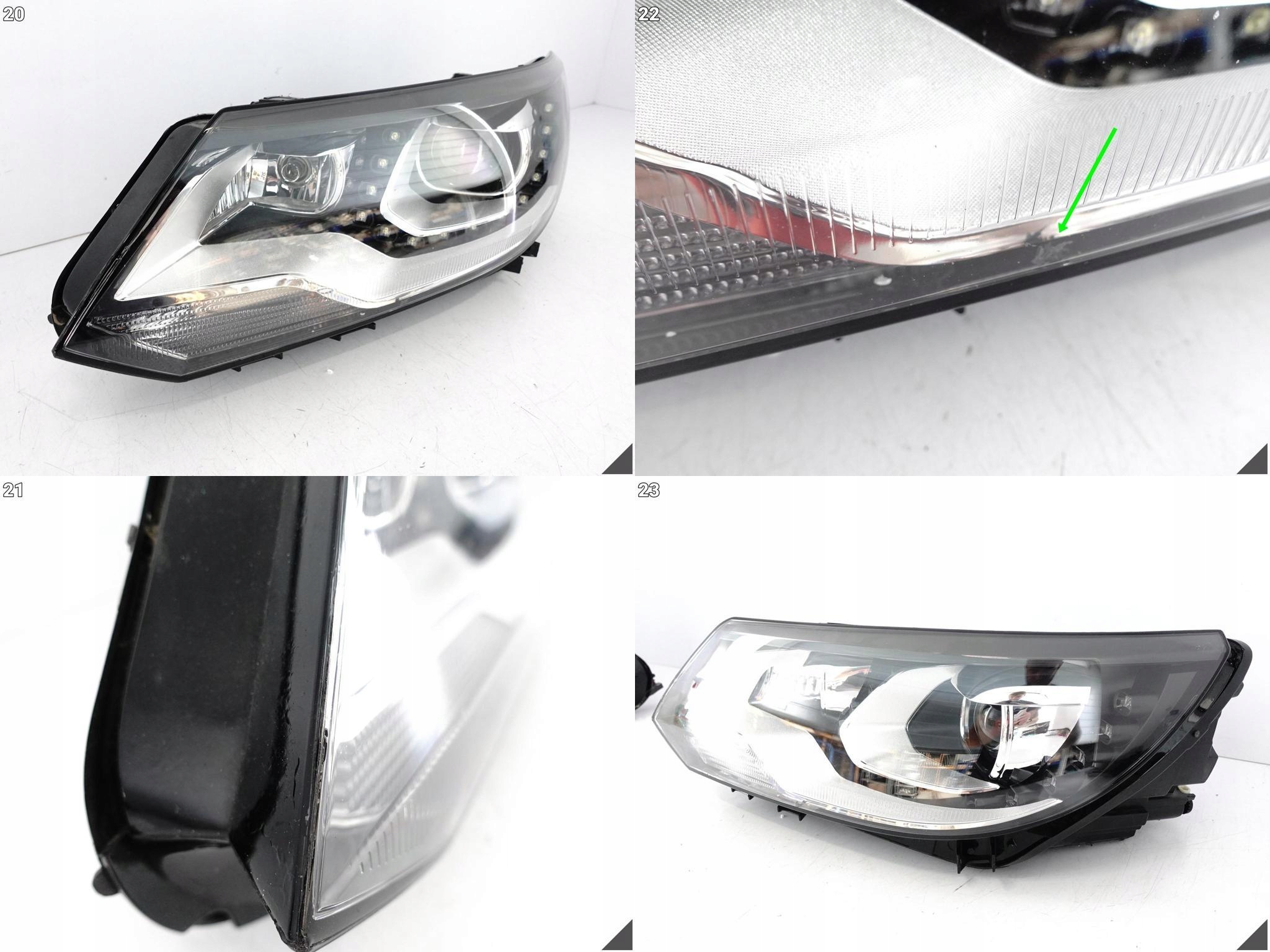 VW TIGUAN 5N1 LIFT 11-16 LAMPA ZWYKŁA H7 + LED DRL XENON-LOOK PRZÓD DEPO VW TIGUAN 5N1 LIFT 11-16 LAMPA ZWYKŁA H7 + LED DRL XENON-LOOK PRZÓD DEPO - obrazek 9