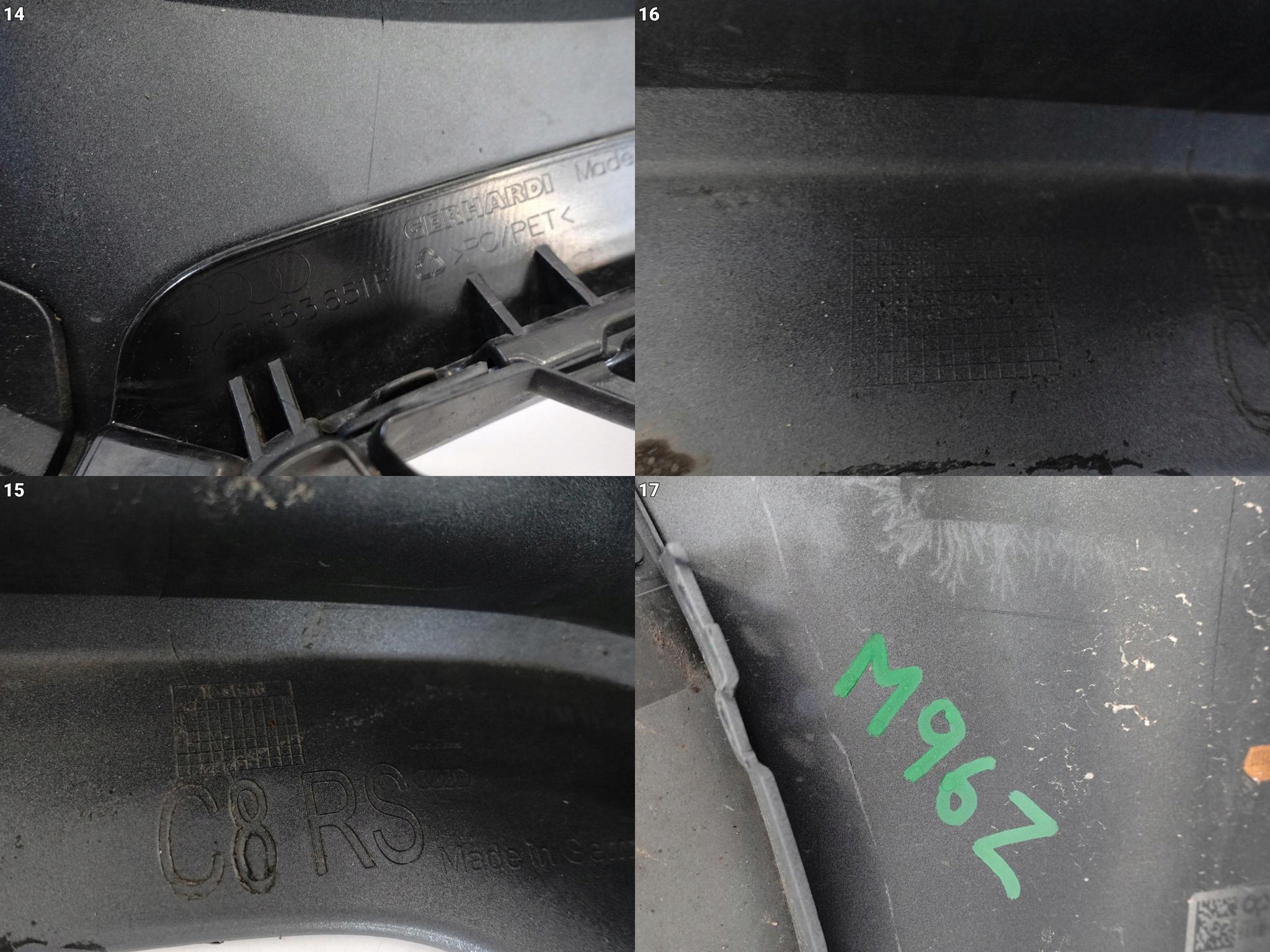 AUDI RS7 RS6 C8 4K8 19- ZDERZAK GRILL ATRAPA PRZOD *SPRYSK/PDC* AUDI RS7 RS6 C8 4K8 19- ZDERZAK GRILL ATRAPA PRZOD *SPRYSK/PDC* - obrazek 12