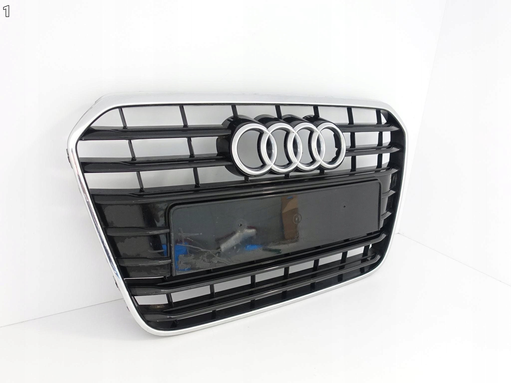 AUDI A6 4G0 C7 S-LINE 11-14 GRILL ATRAPA W ZDERZAK PRZÓD AUDI A6 4G0 C7 S-LINE 11-14 GRILL ATRAPA W ZDERZAK PRZÓD - obrazek 2