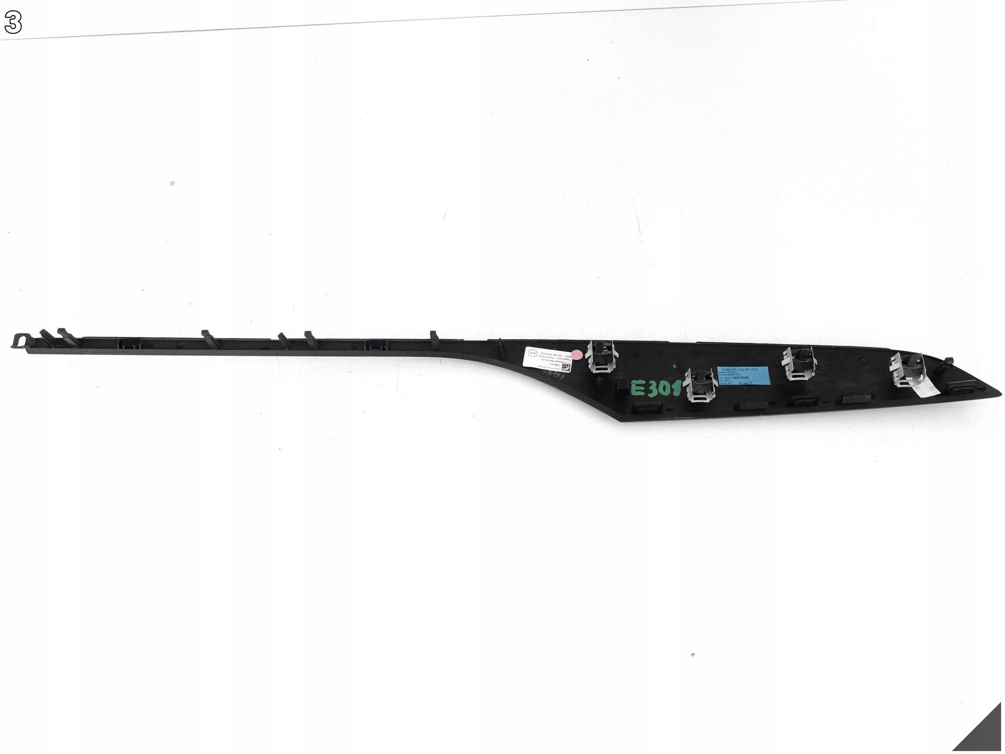 AUDI A6 S6 4G0 4G1 C7 14-18 LIFT LISTWA DEKOR W KOKPIT DREWNO BIRKE NAT ND8 AUDI A6 S6 4G0 4G1 C7 14-18 LIFT LISTWA DEKOR W KOKPIT DREWNO BIRKE NAT ND8 - obrazek 4