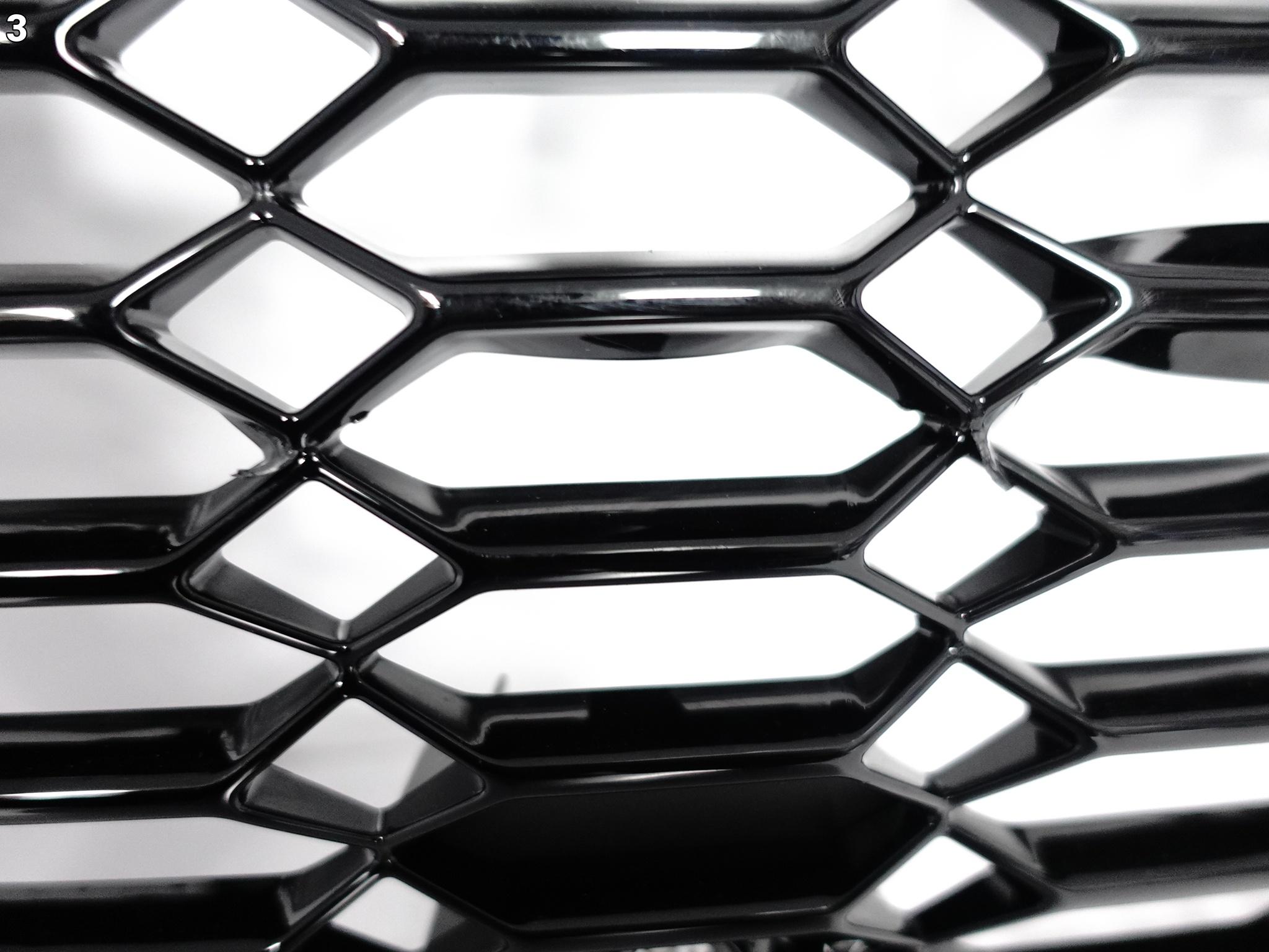 AUDI RS6 4K0 RS7 4K8 C8 19- GRILL ATRAPA KRATKA W ZDERZAK PRZÓD BLACK NIGHT AUDI RS6 4K0 RS7 4K8 C8 19- GRILL ATRAPA KRATKA W ZDERZAK PRZÓD BLACK NIGHT - obrazek 4