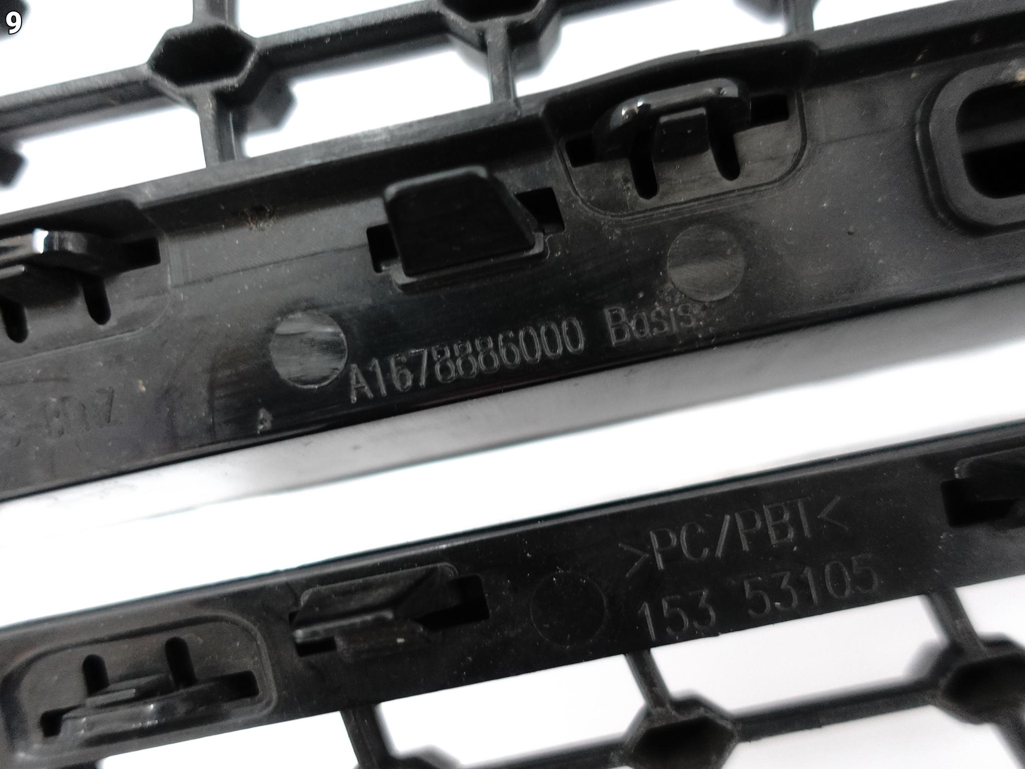 MERCEDES GLE W167 V167 AMG 19-23 GRILL ATRAPA KRATKA W ZDERZAK PRZÓD BLACK MERCEDES GLE W167 V167 AMG 19-23 GRILL ATRAPA KRATKA W ZDERZAK PRZÓD BLACK - obrazek 10