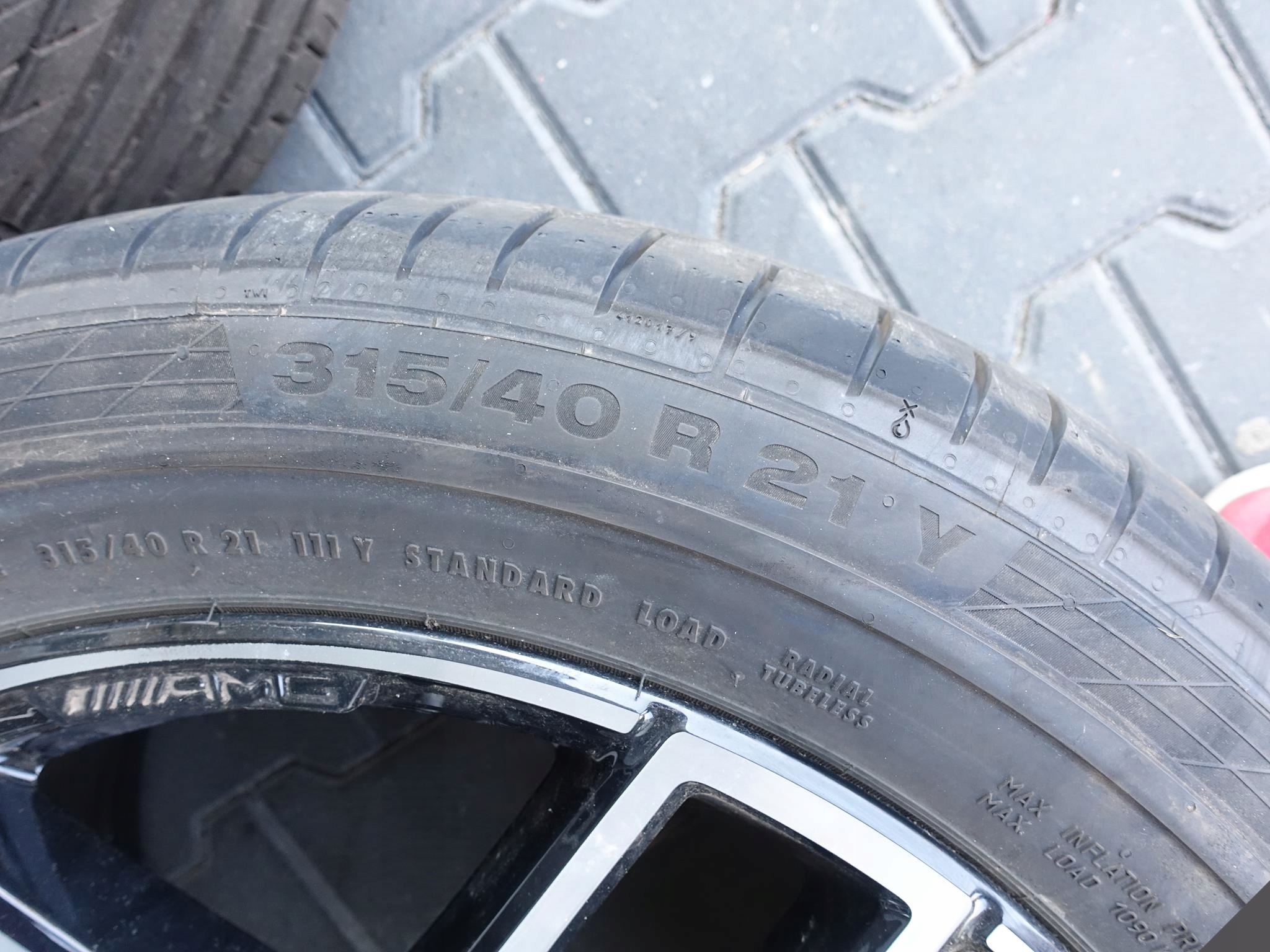 MERCEDES GLE COUPE C292 AMG KOŁA FELGI LATO 21 7MM MERCEDES GLE COUPE C292 AMG KOŁA FELGI LATO 21 7MM - obrazek 9