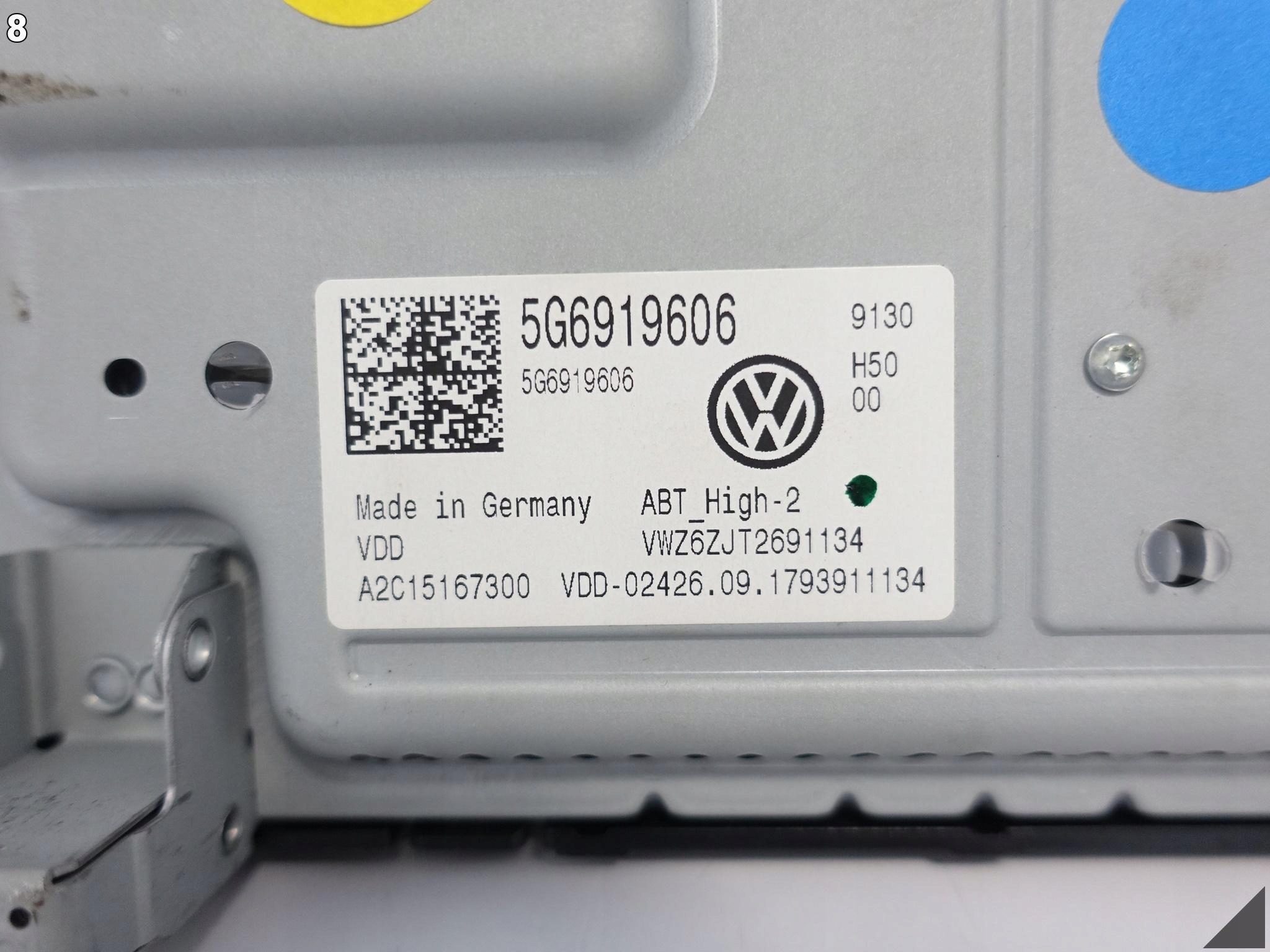 VW GOLF 7 VII 5G0 5G6 TIGUAN 5NA PASSAT B8 3G0 MONITOR WYŚWIETLACZ LCD VW GOLF 7 VII 5G0 5G6 TIGUAN 5NA PASSAT B8 3G0 MONITOR WYŚWIETLACZ LCD - obrazek 9