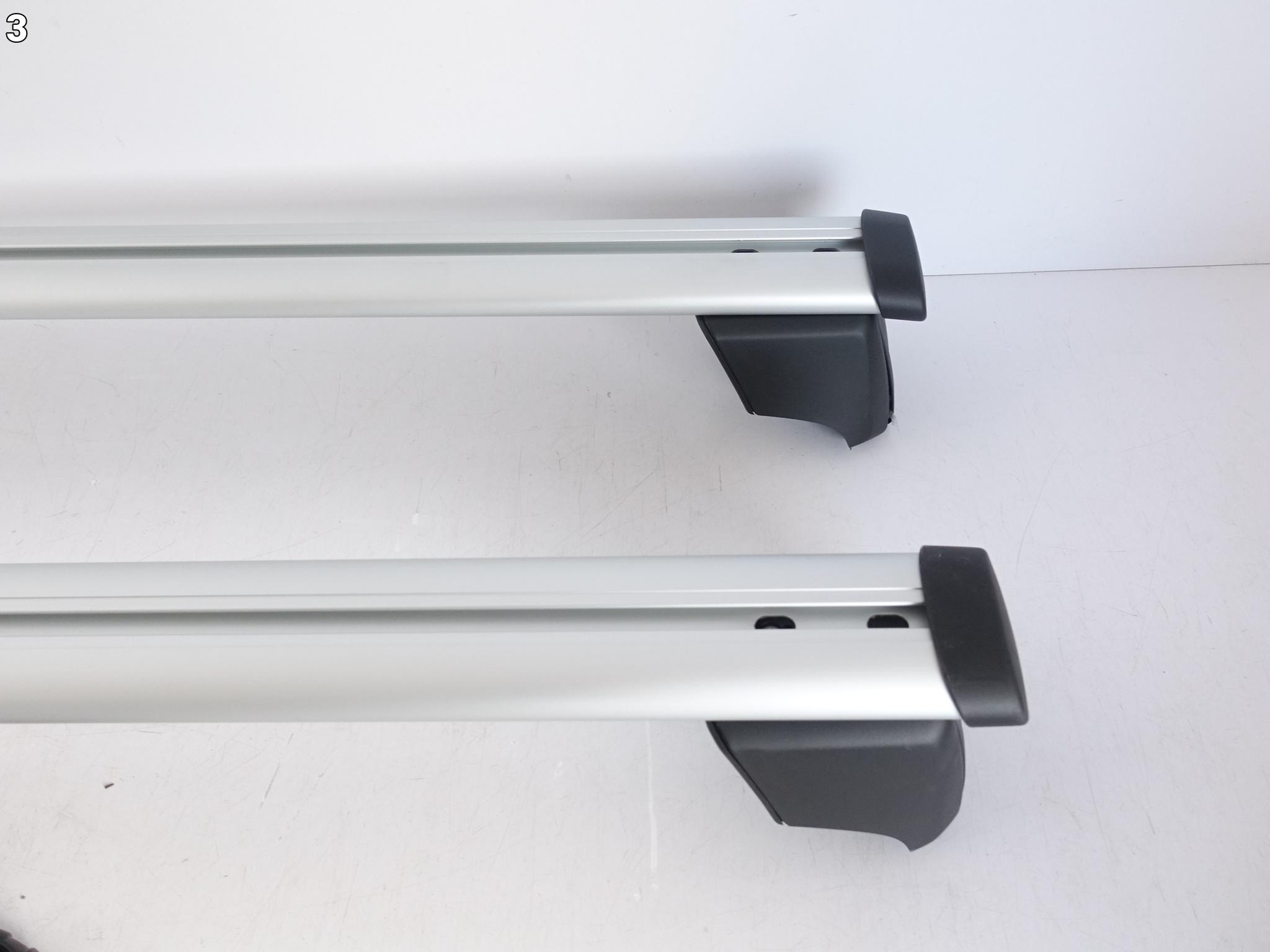 AUDI Q5 SQ5 I 8R0 LIFT 08-16 BELKI BAGAŻNIK DACHOWY NA RELINGI + KLUCZ AUDI Q5 SQ5 I 8R0 LIFT 08-16 BELKI BAGAŻNIK DACHOWY NA RELINGI + KLUCZ - obrazek 4