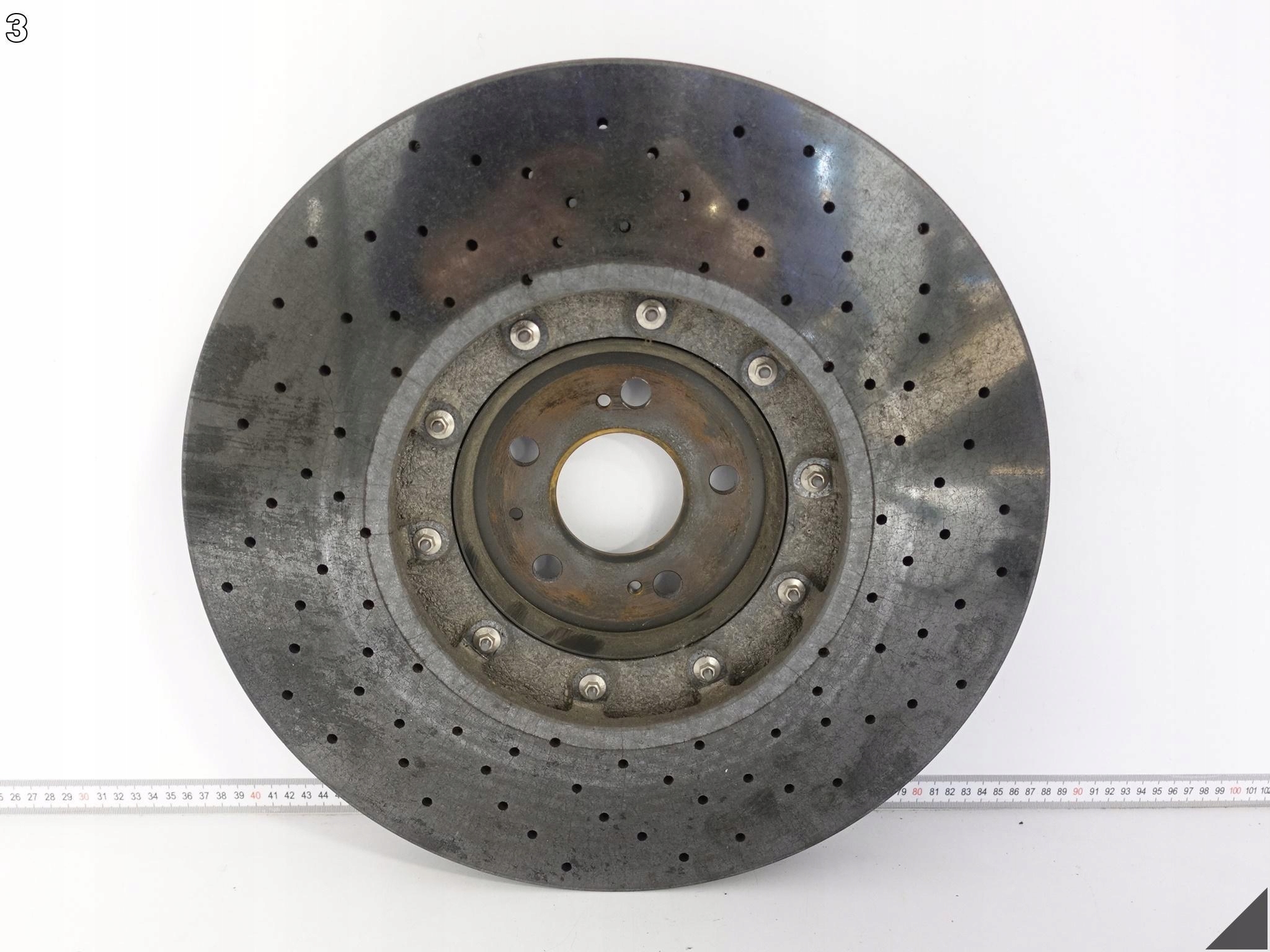 AUDI RS7 4G8 RS6 4G0 C7 TARCZA CERAMICZNA PRAWA PRZÓD 420×40 DEMONTAŻ 340KM AUDI RS7 4G8 RS6 4G0 C7 TARCZA CERAMICZNA PRAWA PRZÓD 420x40 DEMONTAŻ 340KM - obrazek 4