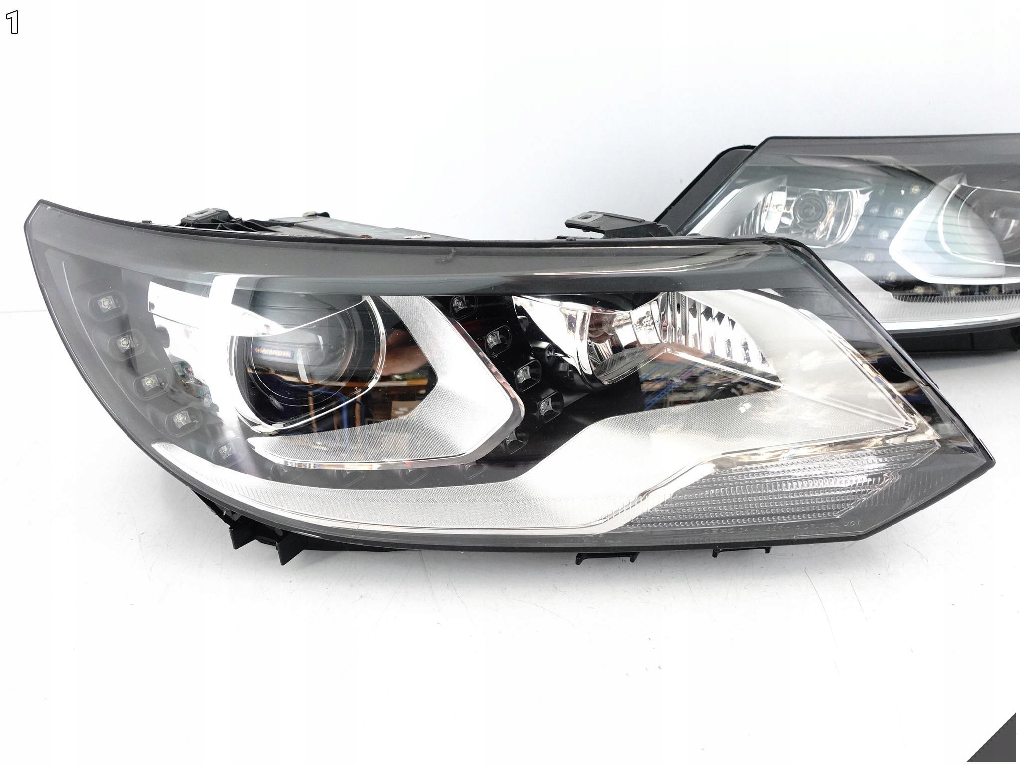 VW TIGUAN 5N1 LIFT 11-16 LAMPA ZWYKŁA H7 + LED DRL XENON-LOOK PRZÓD DEPO VW TIGUAN 5N1 LIFT 11-16 LAMPA ZWYKŁA H7 + LED DRL XENON-LOOK PRZÓD DEPO - obrazek 2