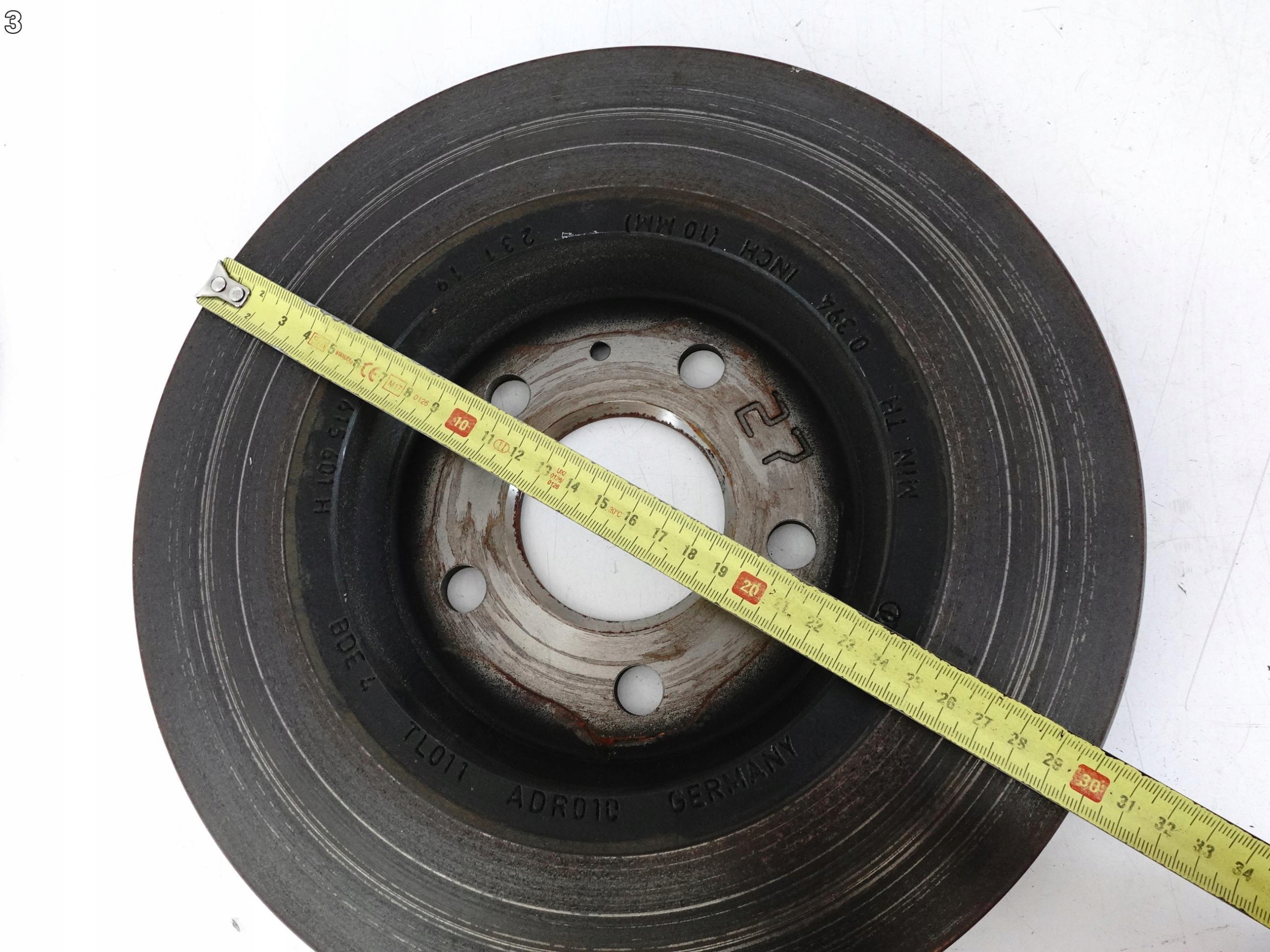 AUDI A5 S5 F5 8W6 A4 8W0 B9 TARCZE HAMULCOWE 300X12MM + KLOCKI 36 KM TYŁ AUDI A5 S5 F5 8W6 A4 8W0 B9 TARCZE HAMULCOWE 300X12MM + KLOCKI 36 KM TYŁ - obrazek 4