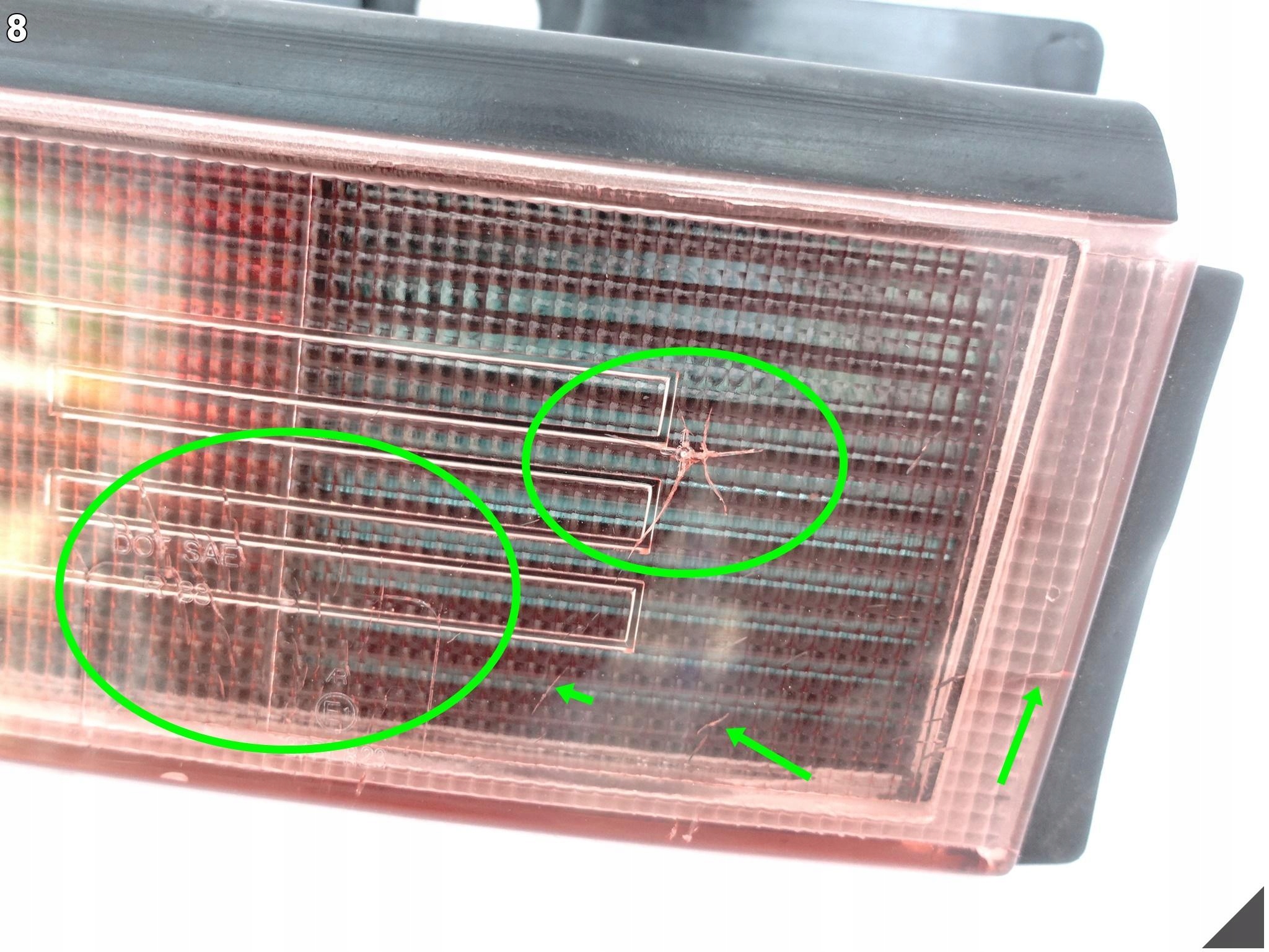 PORSCHE 911 964 1989-1994 ŚWIATŁO BLENDA LAMPA ŚRODKOWA TYŁ EUROPA PORSCHE 911 964 1989-1994 ŚWIATŁO BLENDA LAMPA ŚRODKOWA TYŁ EUROPA - obrazek 9