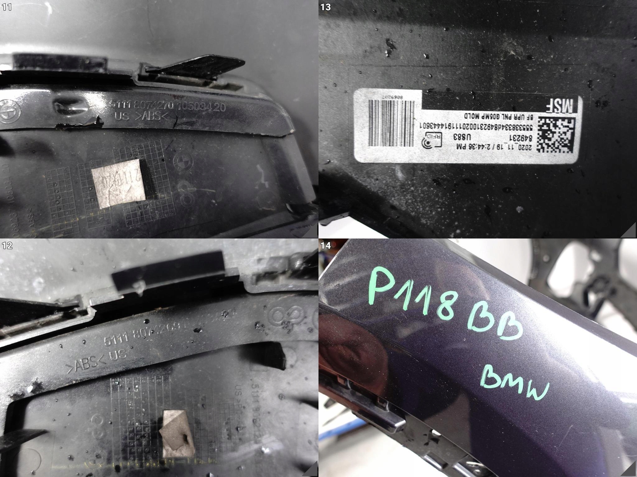BMW X5 G05 M-PAKIET MSP 18-22 (PRZED LIFTEM) ZDERZAK + KRATKA + RAMKA PRZÓD BMW X5 G05 M-PAKIET MSP 18-22 (PRZED LIFTEM) ZDERZAK + KRATKA + RAMKA PRZÓD - obrazek 12