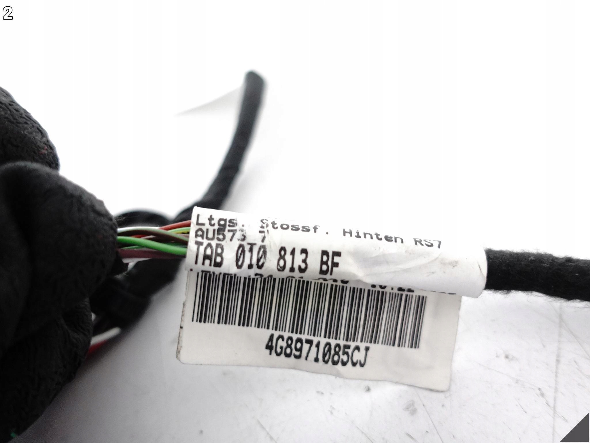AUDI RS7 4G8 C7 LIFT 15-18 INSTALACJA CZUJNIKI PARKOWANIA TYŁ 4xPDC LS9R AUDI RS7 4G8 C7 LIFT 15-18 INSTALACJA CZUJNIKI PARKOWANIA TYŁ 4xPDC LS9R - obrazek 3