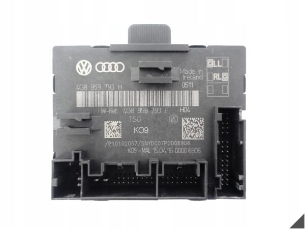 AUDI RS7 S7 A7 4G8 RS6 S6 A6 C7 14-18 LIFT MODUŁ STEROWNIK DRZWI LEWY PRZÓD AUDI RS7 S7 A7 4G8 RS6 S6 A6 C7 14-18 LIFT MODUŁ STEROWNIK DRZWI LEWY PRZÓD
