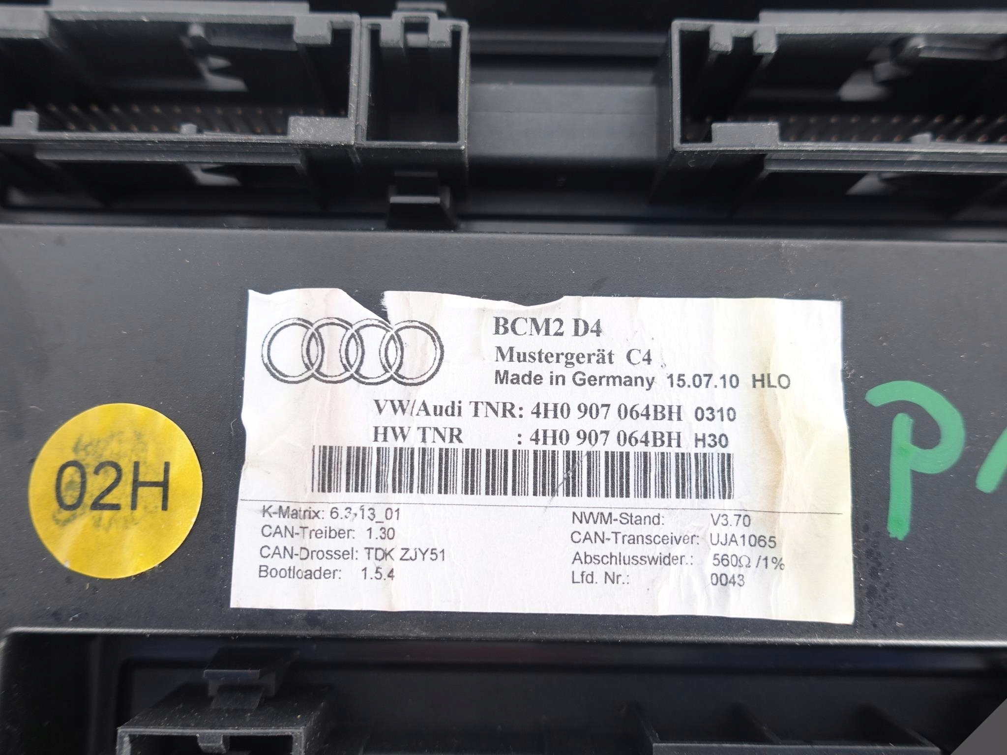 AUDI A6 A7 4G A8 4H BCM2 STEROWNIK MODUŁ KOMFORTU AUDI A6 A7 4G A8 4H BCM2 STEROWNIK MODUŁ KOMFORTU - obrazek 3