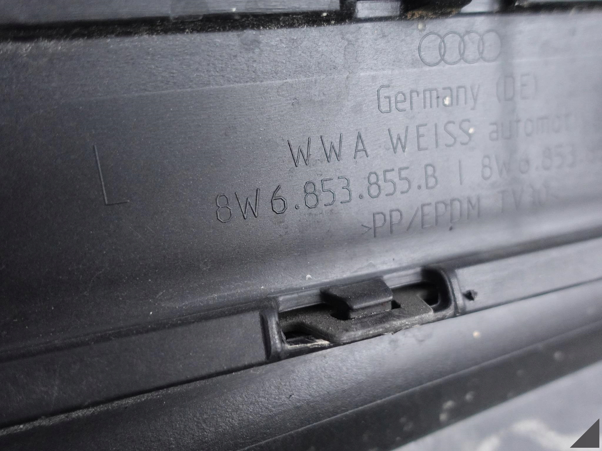 AUDI RS5 8W6 B9 F5 COUPE PRÓG LEWY LISTWA NAKŁADKA AUDI RS5 8W6 B9 F5 COUPE PRÓG LEWY LISTWA NAKŁADKA - obrazek 7