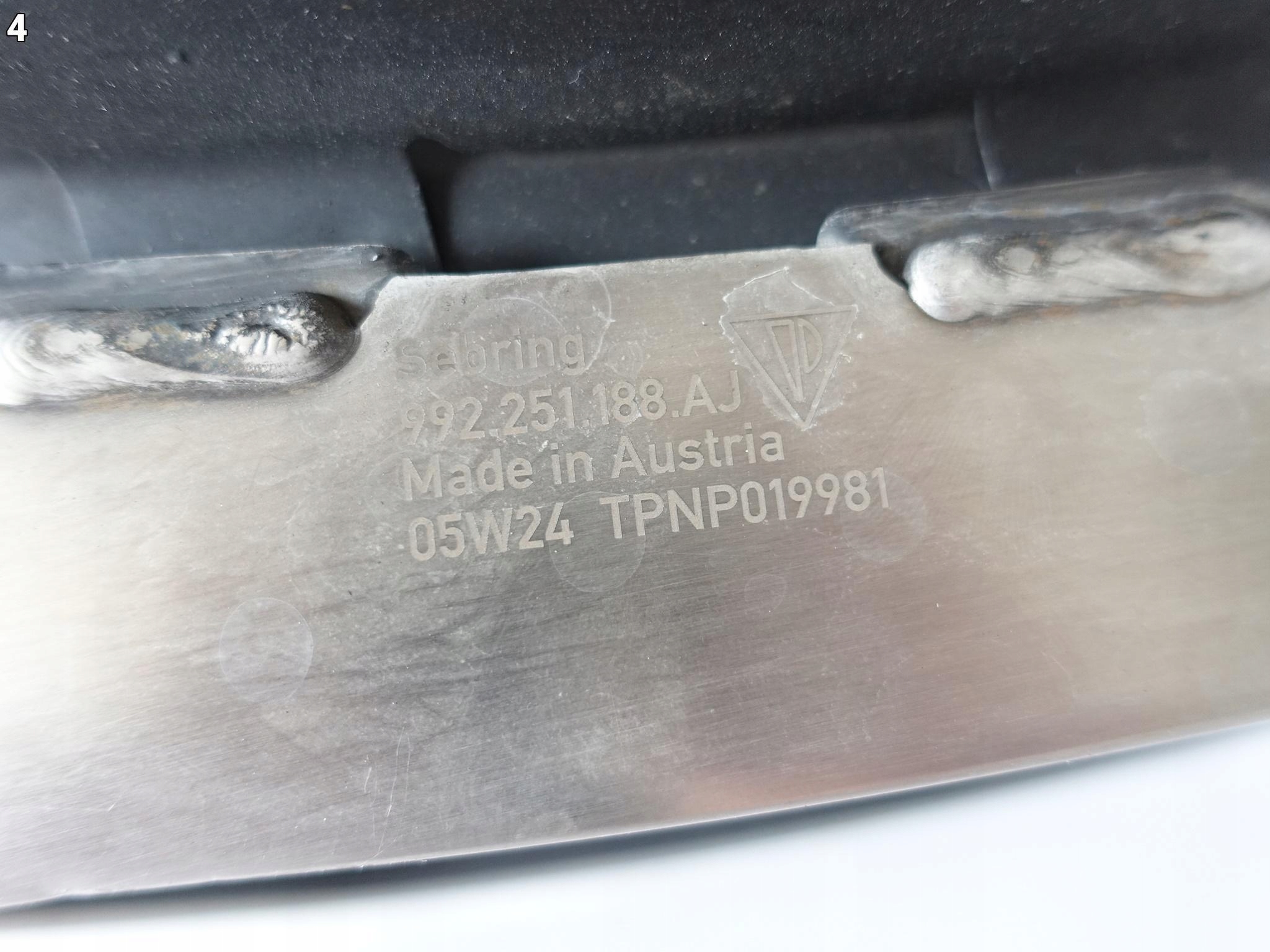 PORSCHE 911 992 19- KOŃCÓWKA WYDECHU WYDECH PRAWA PORSCHE 911 992 19- KOŃCÓWKA WYDECHU WYDECH PRAWA - obrazek 5