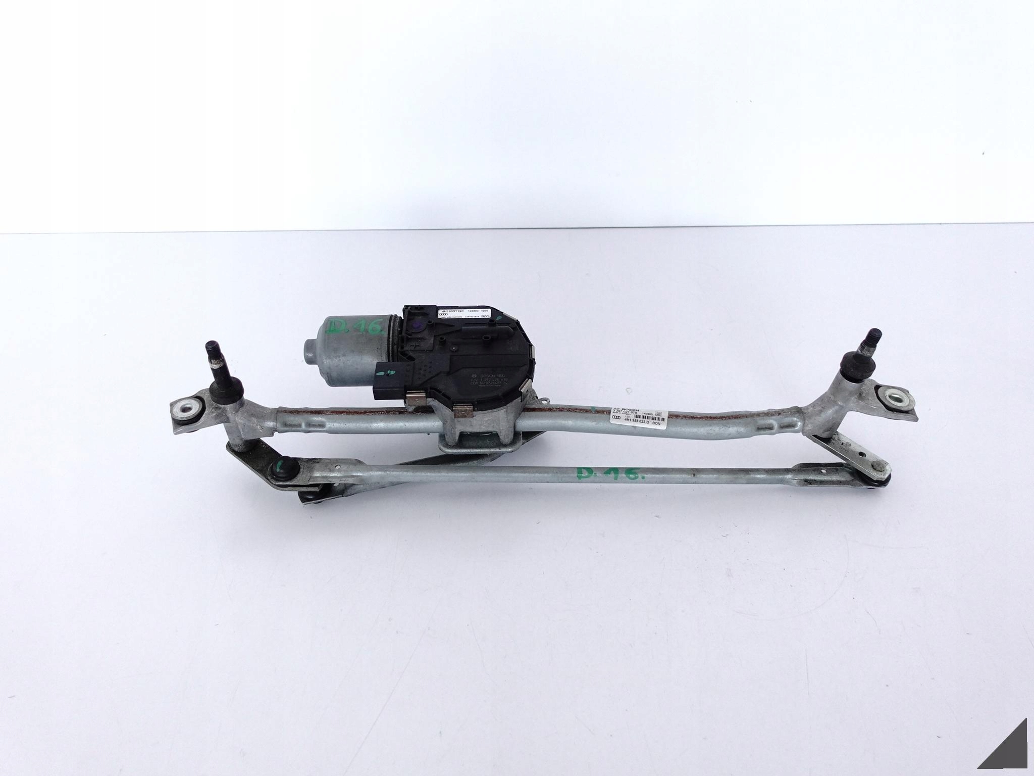AUDI A8 4H0 D4 LIFT 13-17 MECHANIZM WYCIERACZEK PRZEDNICH SILNICZEK RAMIĘ AUDI A8 4H0 D4 LIFT 13-17 MECHANIZM WYCIERACZEK PRZEDNICH SILNICZEK RAMIĘ