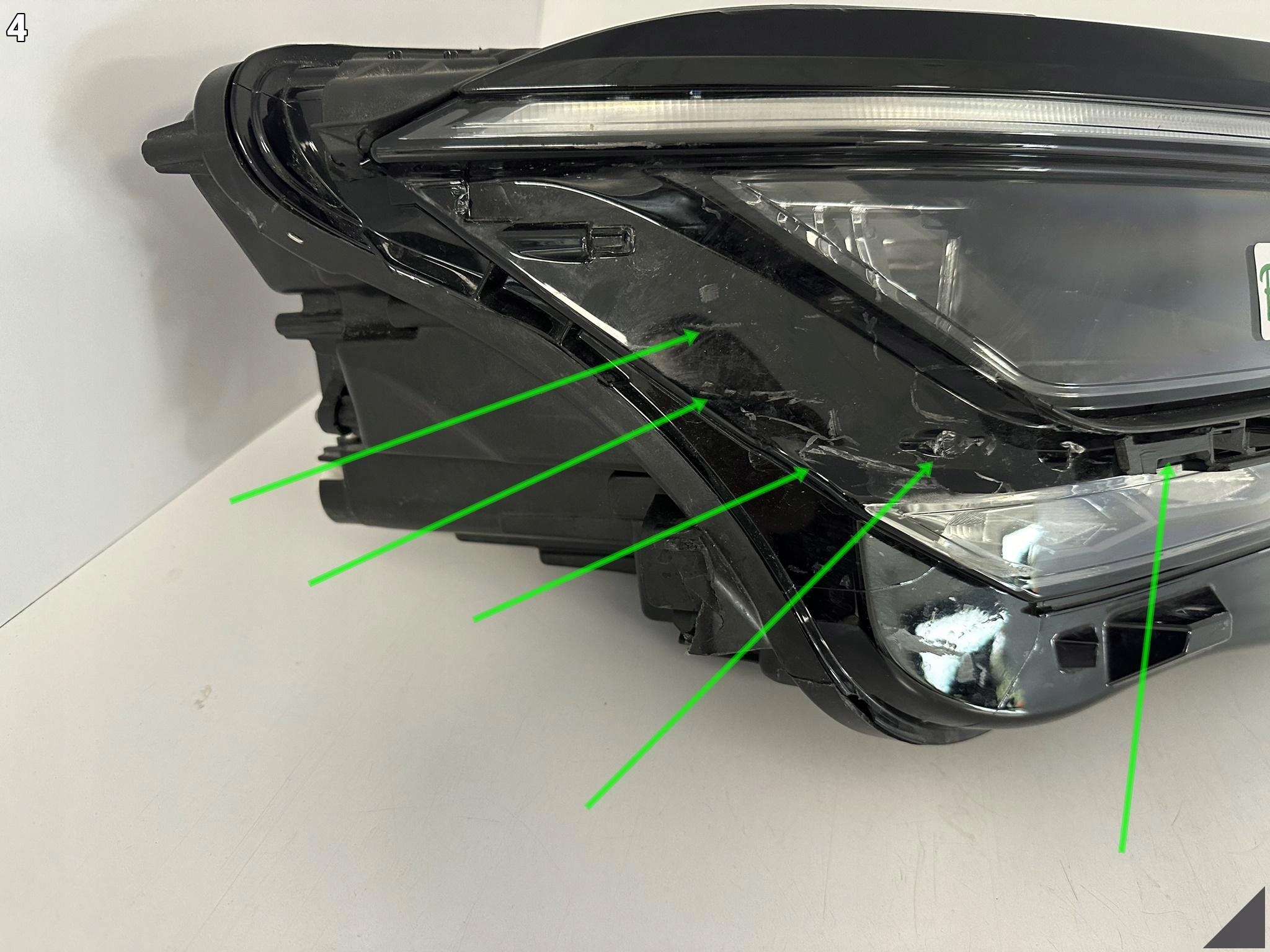 VW TOUAREG III 760 761 CR7 18- LAMPA MATRIX FULL LED PRAWA PRZÓD 761941082A VW TOUAREG III 760 761 CR7 18- LAMPA MATRIX FULL LED PRAWA PRZÓD 761941082A - obrazek 5
