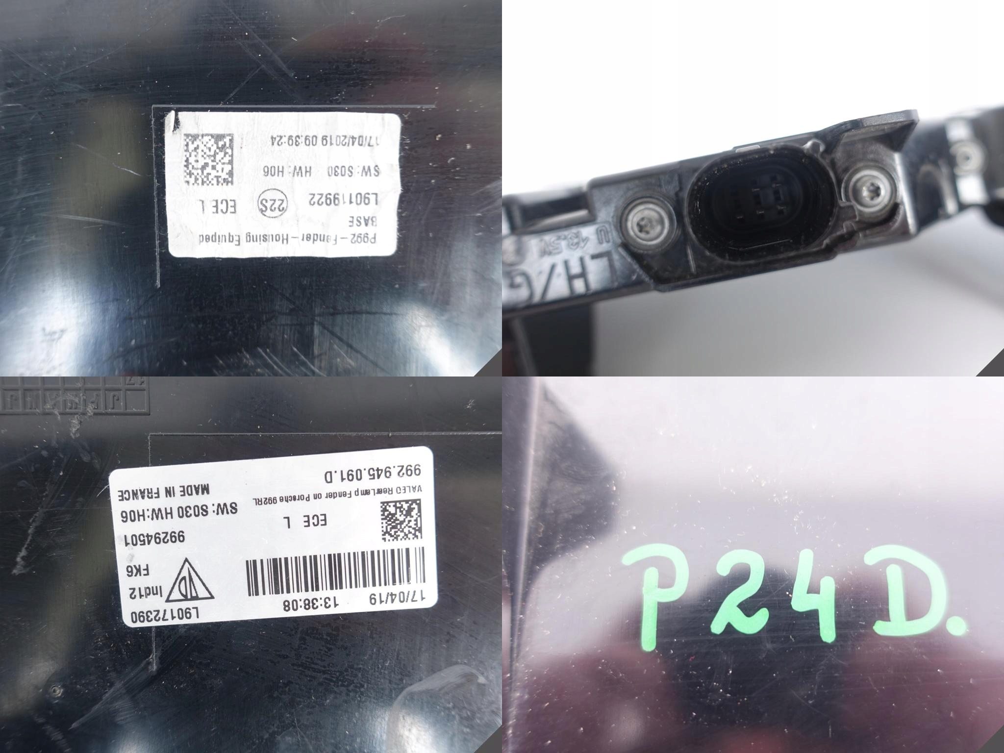 PORSCHE 911 992 19- LED LAMPA LEWA EUROPA CIEMNA PORSCHE 911 992 19- LED LAMPA LEWA EUROPA CIEMNA - obrazek 12
