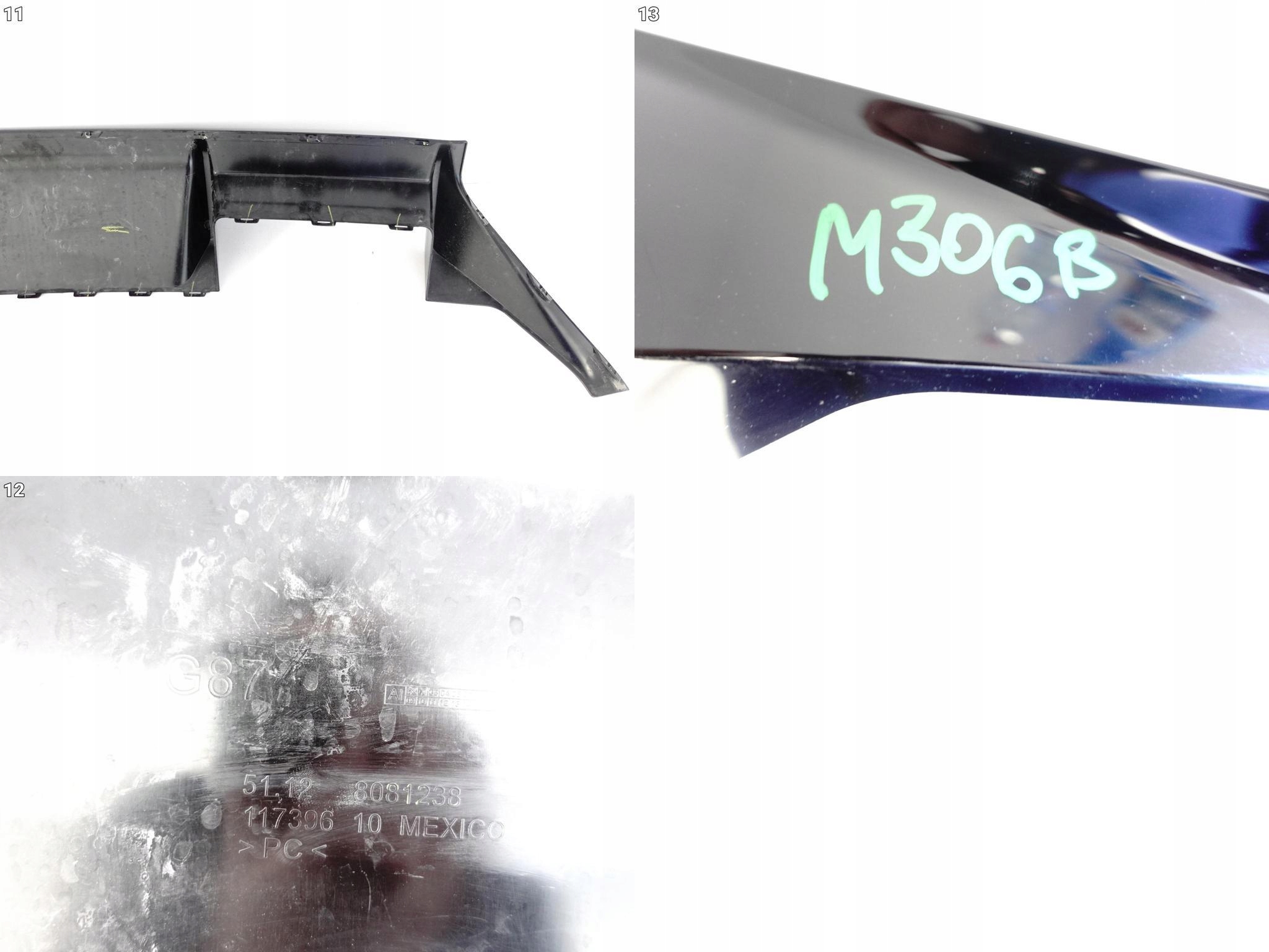 BMW M2 G87 PERFORMANCE 23- SPOILER DYFUZOR W ZDERZAK TYŁ BMW M2 G87 PERFORMANCE 23- SPOILER DYFUZOR W ZDERZAK TYŁ - obrazek 12