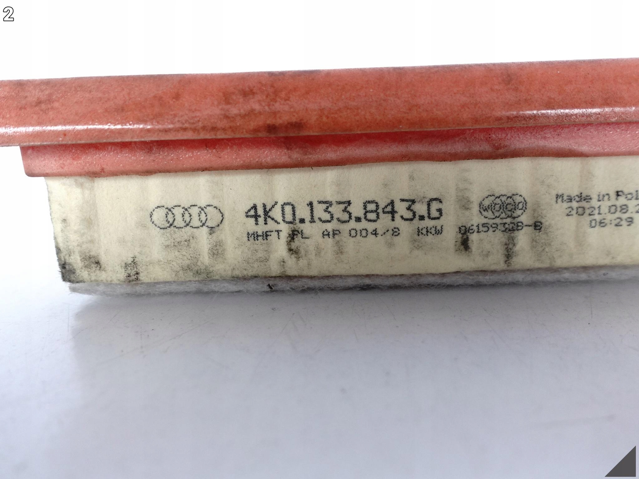 AUDI RS6 4K0 RS7 4K8 C8 4.0TFSI WKŁAD FILTRA POWIETRZA 4K0133843G AUDI RS6 4K0 RS7 4K8 C8 4.0TFSI WKŁAD FILTRA POWIETRZA 4K0133843G - obrazek 3