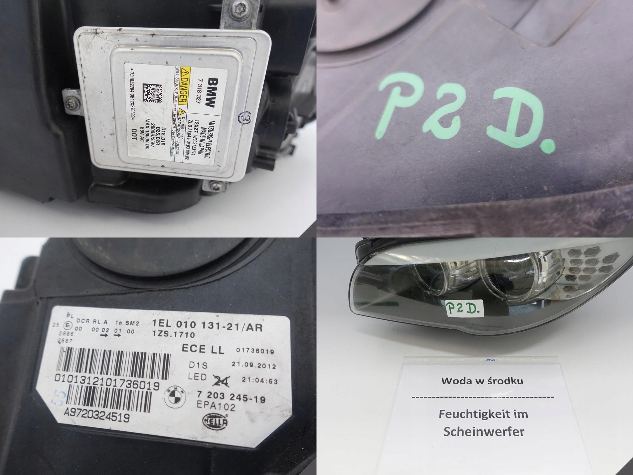 BMW 5 F10 F11 VFL 10-13 LAMPA XENON+LED NIESKRĘTNA BMW 5 F10 F11 VFL 10-13 LAMPA XENON+LED NIESKRĘTNA - obrazek 12