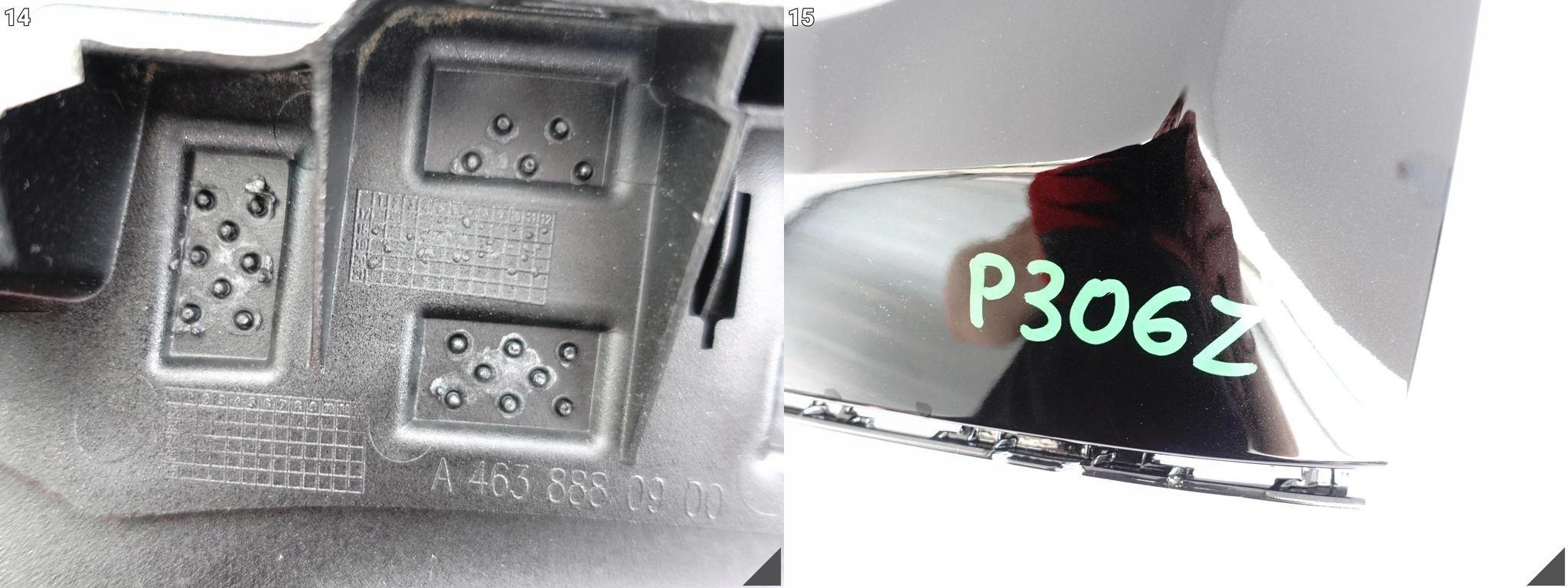 MERCEDES G-KLASA W463 18- OKULAR RAMKA OSŁONA LAMPY LEWA PRZÓD + STELAŻ MERCEDES G-KLASA W463 18- OKULAR RAMKA OSŁONA LAMPY LEWA PRZÓD + STELAŻ - obrazek 12