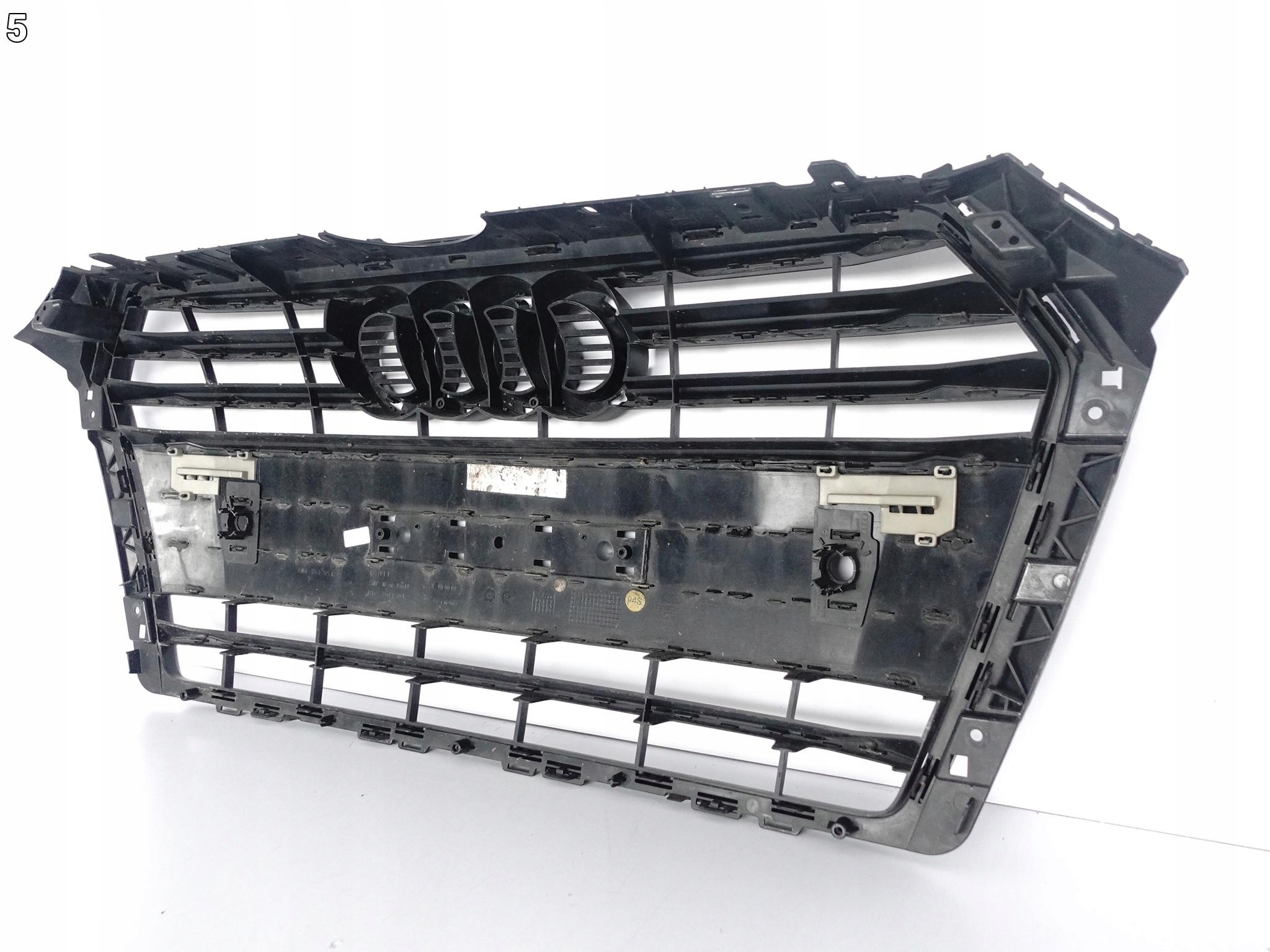 AUDI A4 B9 8W0 S-LINE 15-19 GRILL ATRAPA BLACK CZARNY AUDI A4 B9 8W0 S-LINE 15-19 GRILL ATRAPA BLACK CZARNY - obrazek 7