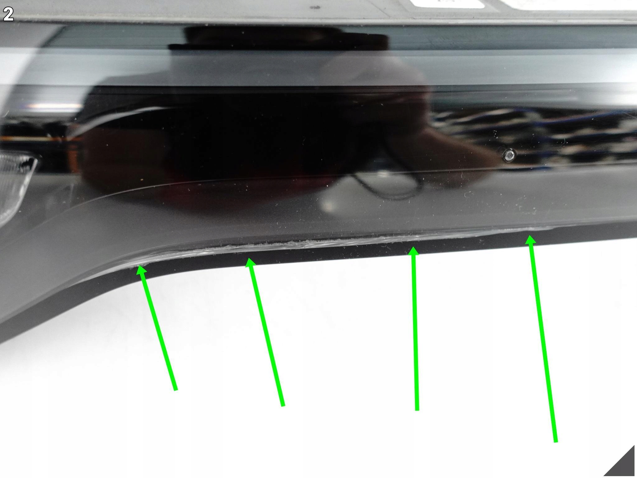 PORSCHE CAYENNE III E3 9Y0 18- LAMPA LED BLENDA W BAGAŻNIK TYŁ EU CIEMNA PORSCHE CAYENNE III E3 9Y0 18- LAMPA LED BLENDA W BAGAŻNIK TYŁ EU CIEMNA - obrazek 3
