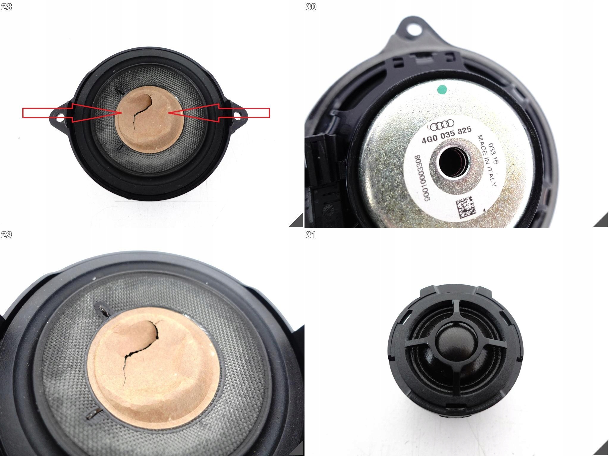 AUDI RS7 S7 A7 4G8 C7 10-18 LIFT ZESTAW GŁOŚNIKÓW WZMACNIACZ BANG & OLUFSEN AUDI RS7 S7 A7 4G8 C7 10-18 LIFT ZESTAW GŁOŚNIKÓW WZMACNIACZ BANG & OLUFSEN - obrazek 11