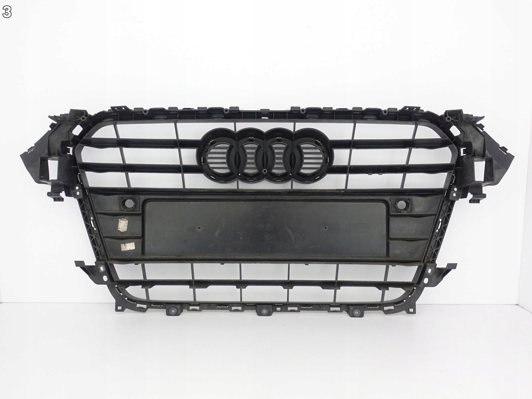 AUDI A4 8K0 B8 LIFT S-LINE 11-14 GRILL CHROM ATRAPA KRATKA W ZDERZAK *PDC* AUDI A4 8K0 B8 LIFT S-LINE 11-14 GRILL CHROM ATRAPA KRATKA W ZDERZAK *PDC* - obrazek 4