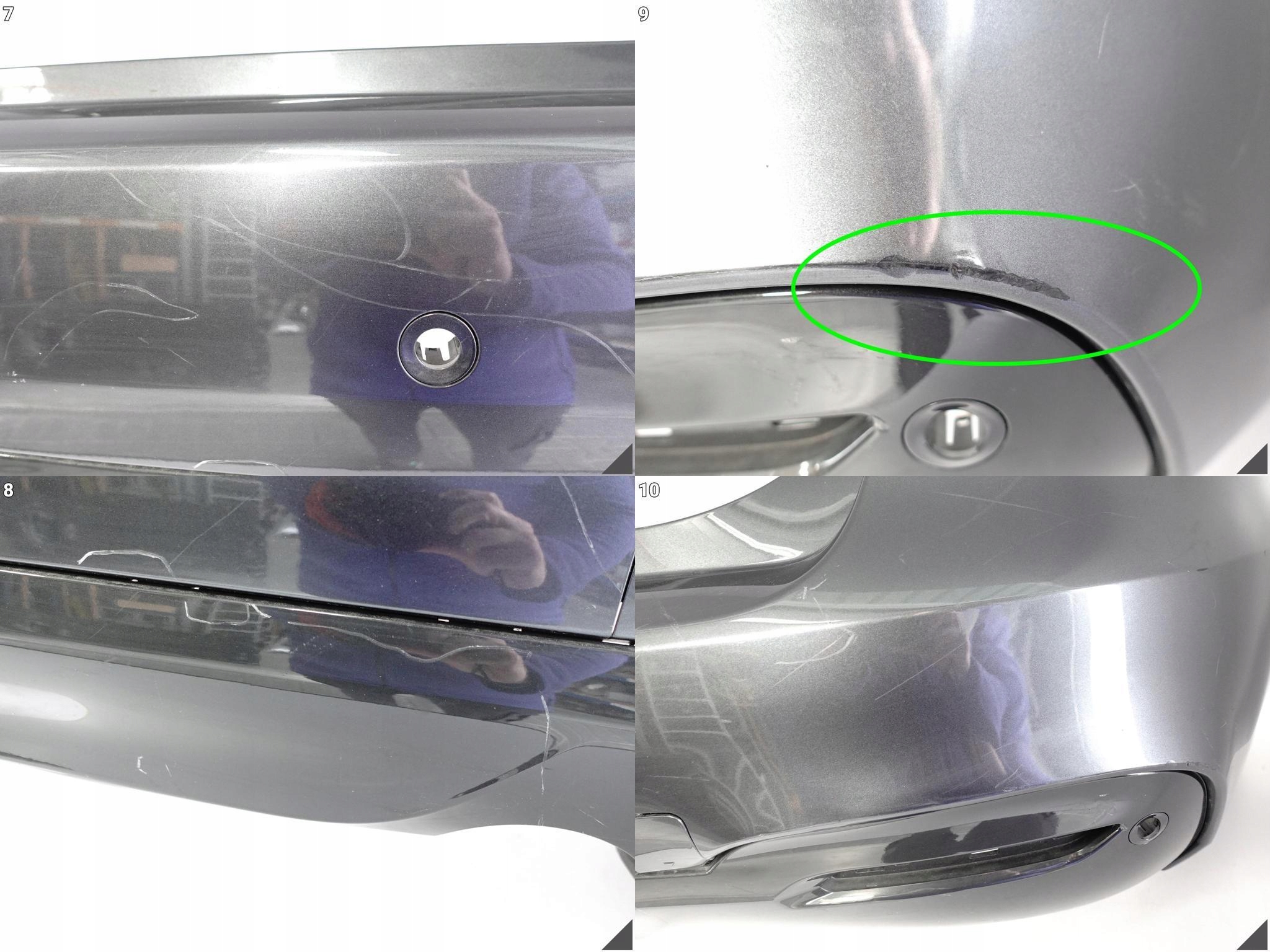 BMW 3 GT GRAN TURISMO F34 13-21 M-PAKIET 35i 40i ZDERZAK SPOILER TYŁ 4xPDC BMW 3 GT GRAN TURISMO F34 13-21 M-PAKIET 35i 40i ZDERZAK SPOILER TYŁ 4xPDC - obrazek 8