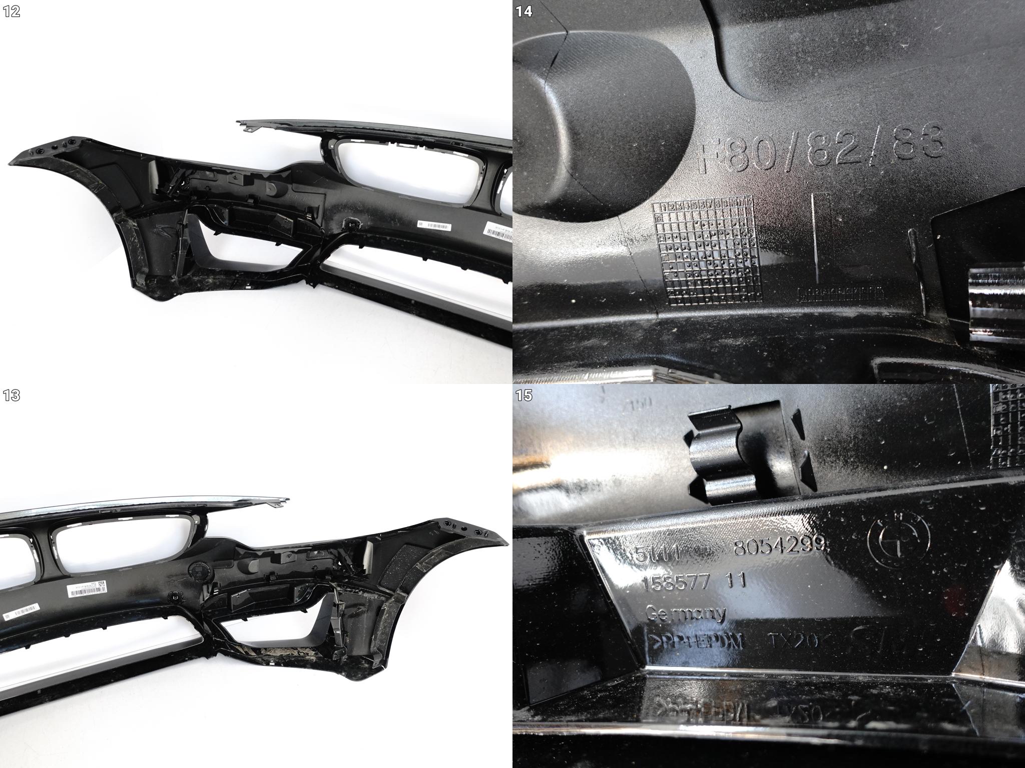 BMW M4 F82 F83 M3 F80 M-POWER ZDERZAK PRZÓD *4XPDC/SPRYSK* BMW M4 F82 F83 M3 F80 M-POWER ZDERZAK PRZÓD *4XPDC/SPRYSK* - obrazek 10